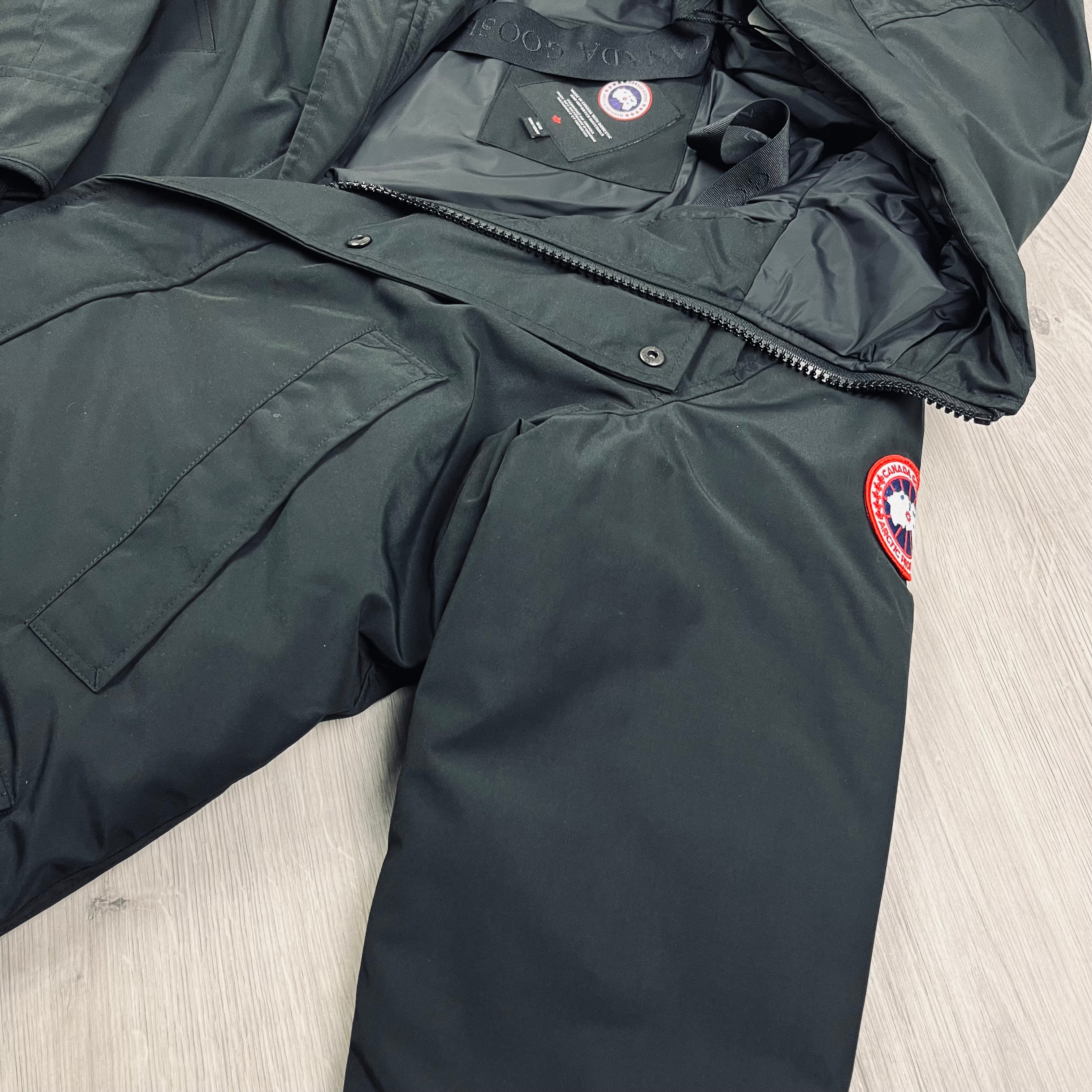 Canada Goose Langford Parka in Black. On sale at Open Attire.