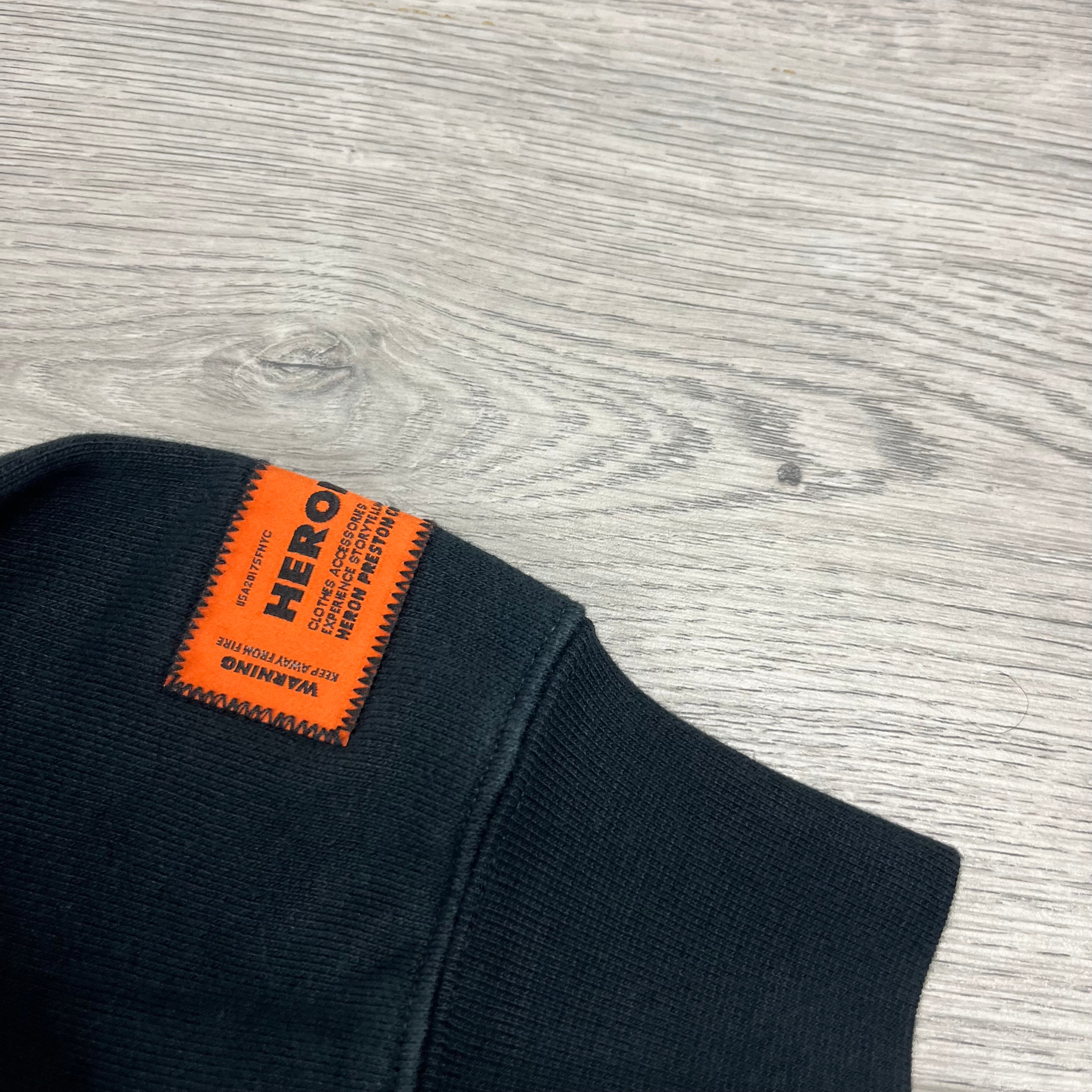 Heron Preston Graphic Hoodie - Black