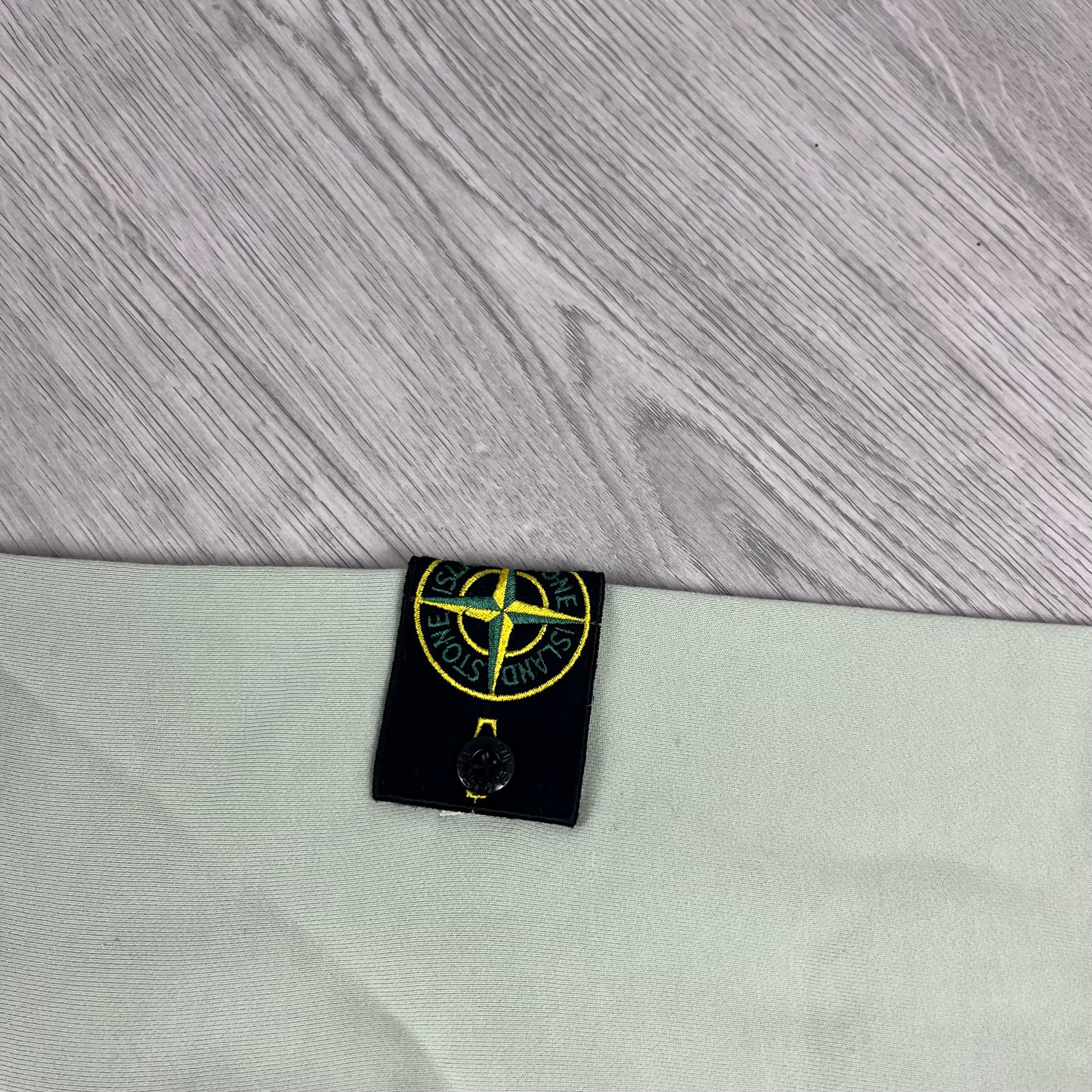 Stone Island Dyed Hoodie - Pistachio