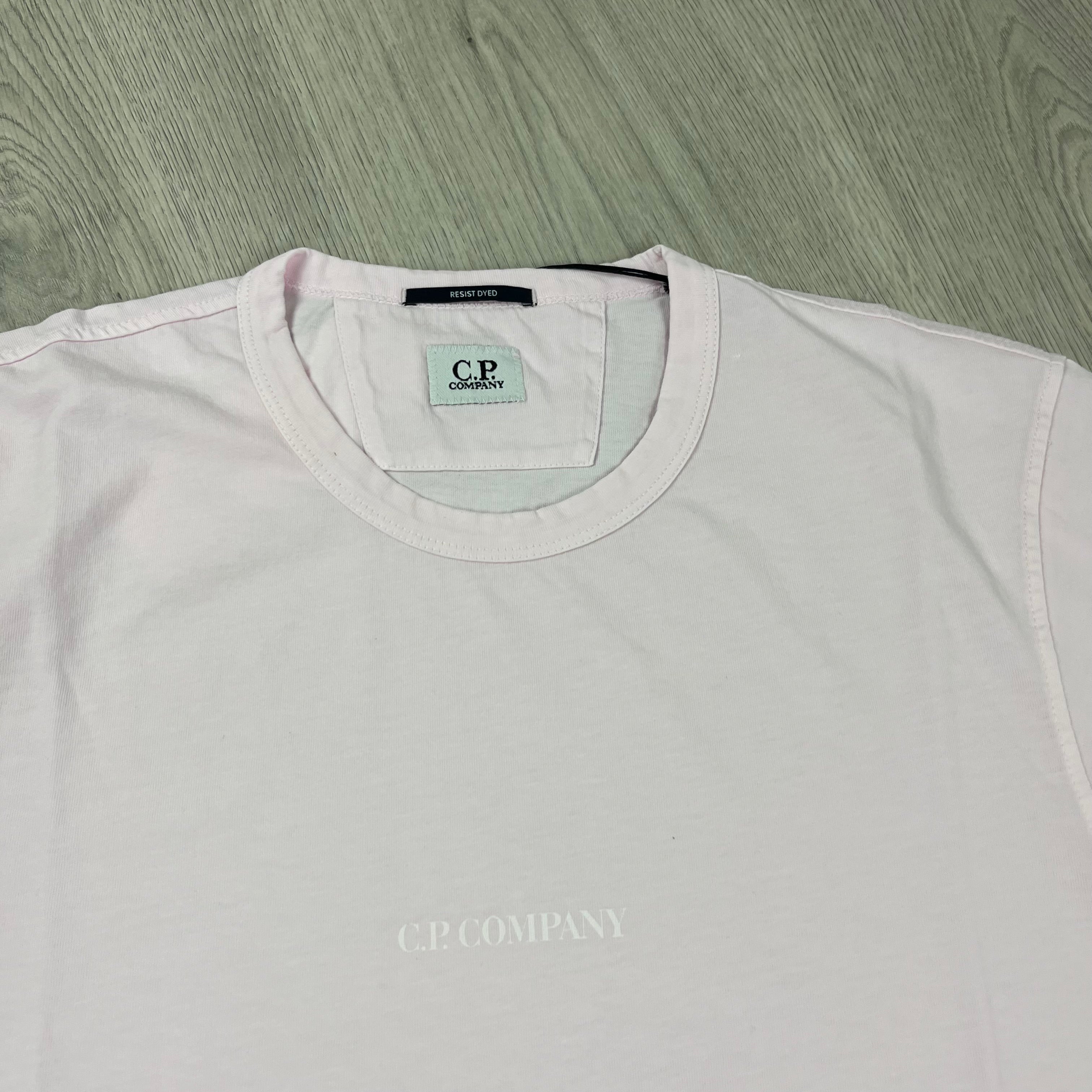 CP Company Printed T-shirt Pink