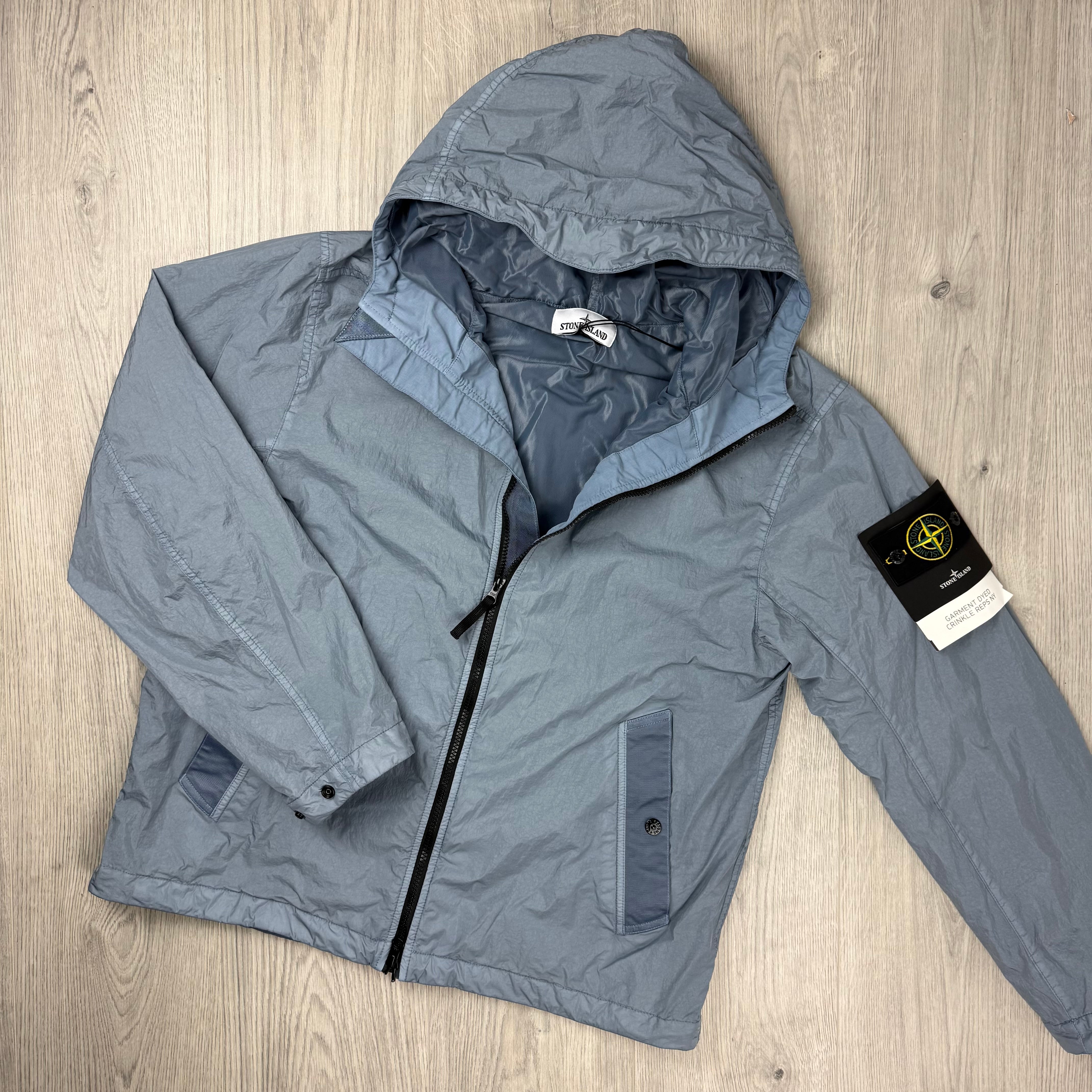 Stone Island Crinkle Reps NY Jacket - Dark Blue