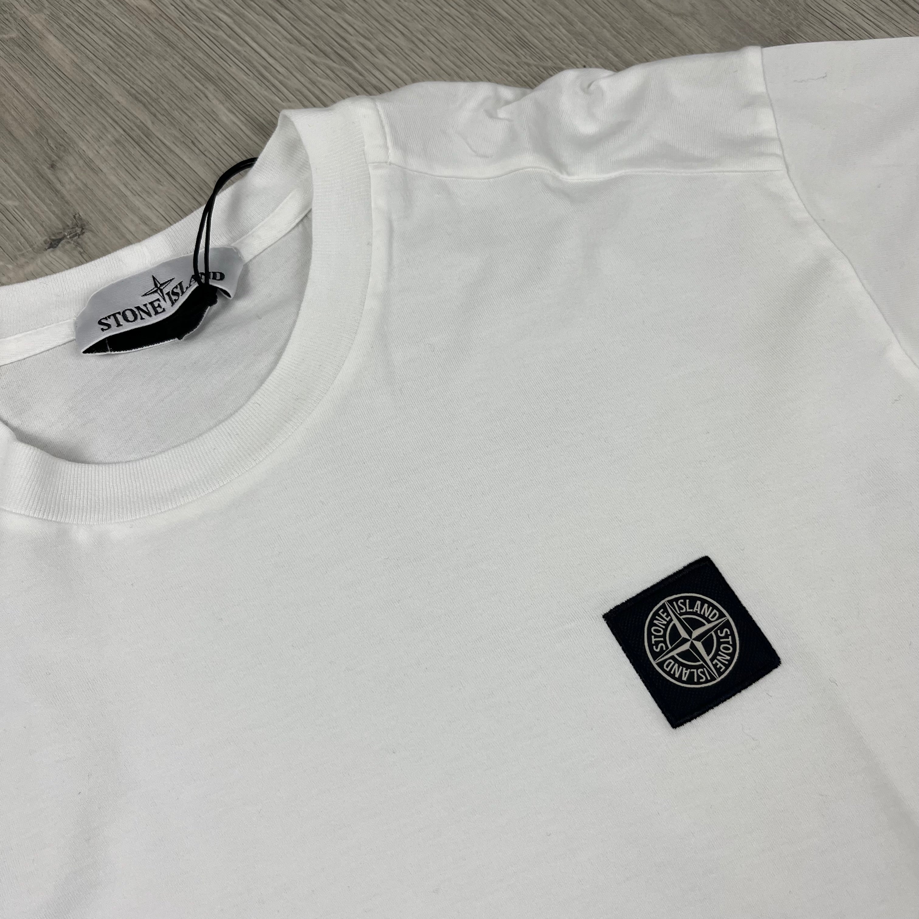 Stone Island Long Sleeve T-Shirt - White