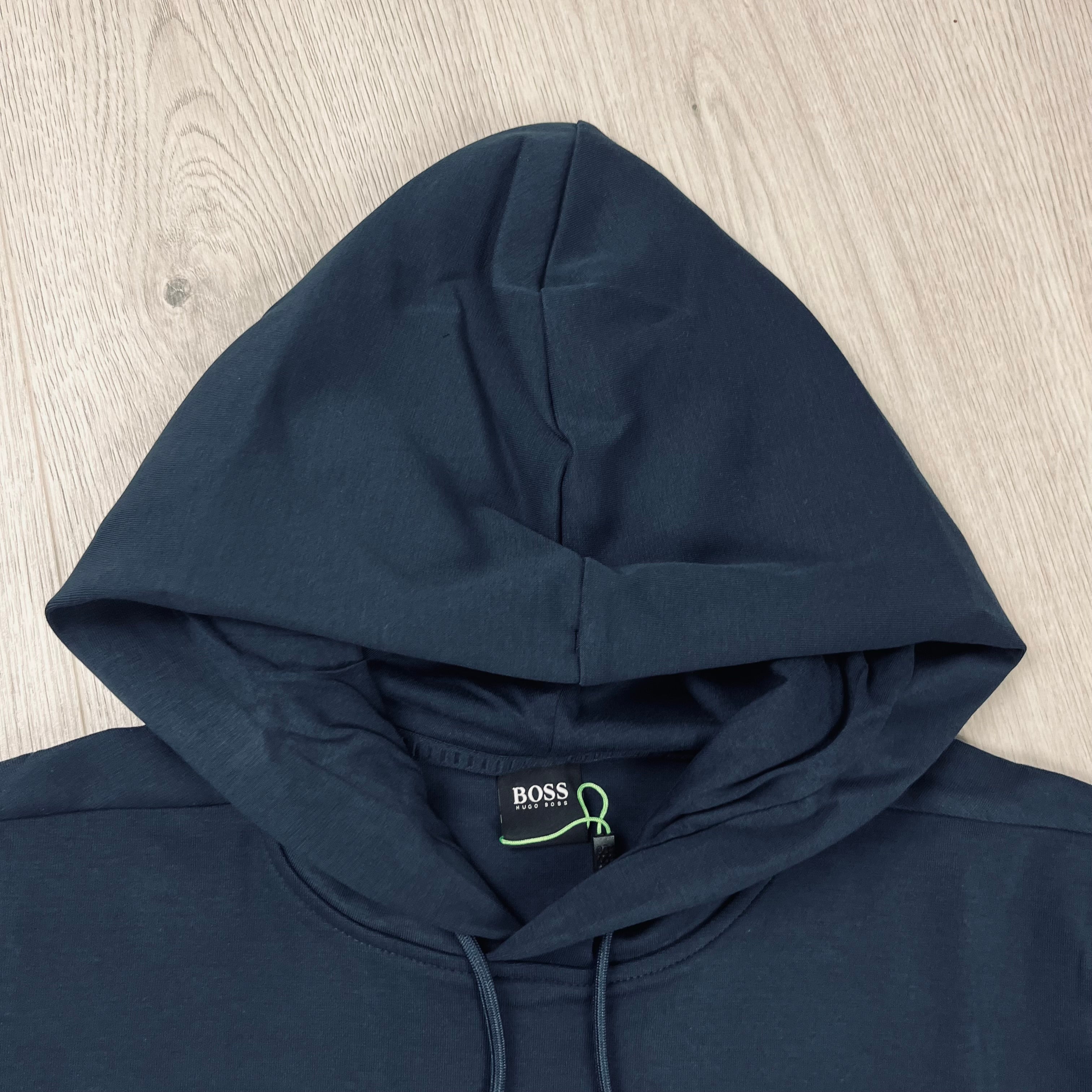 Hugo Boss Pullover Hoodie - Navy