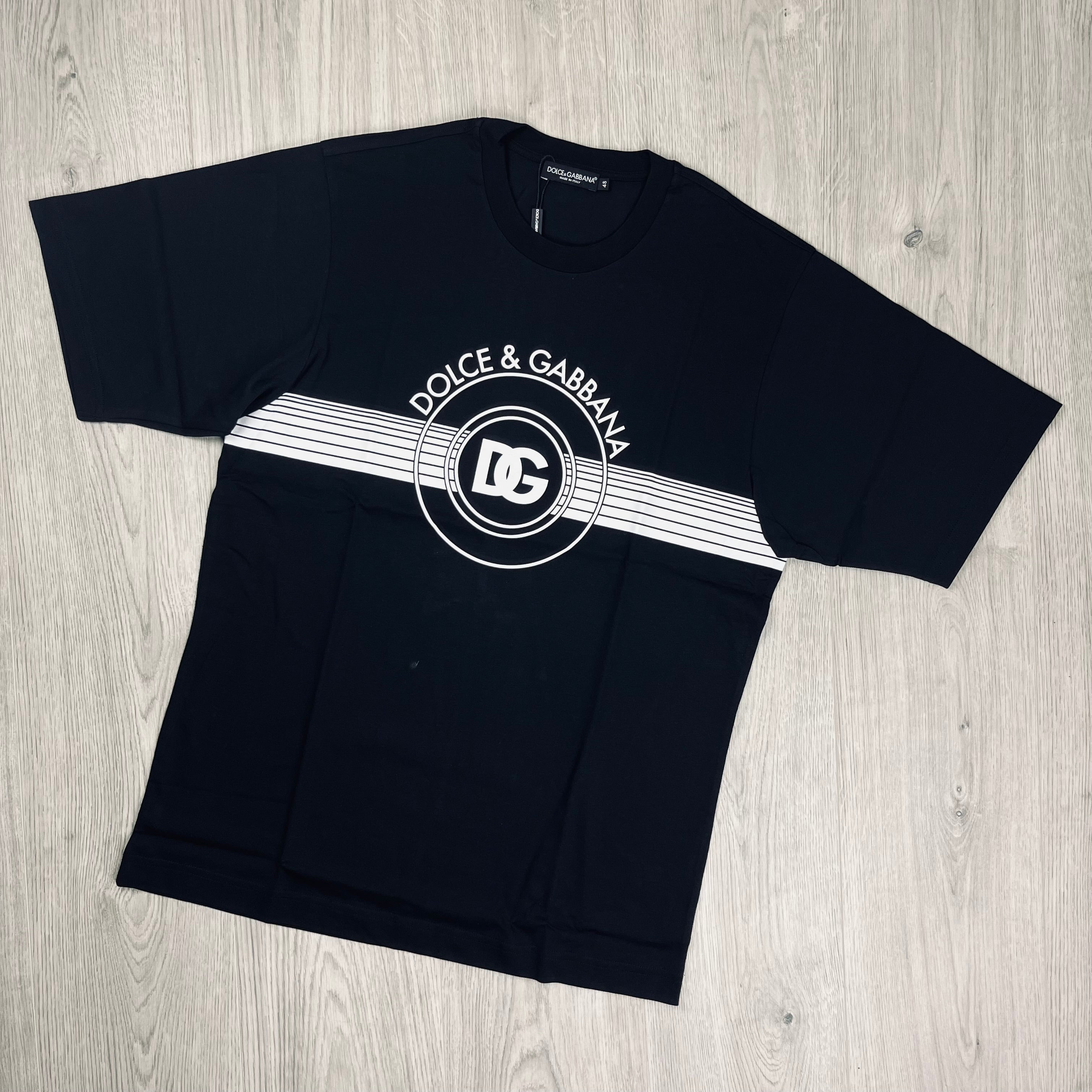 Dolce & Gabbana Oversized T-Shirt in Black. On sale at Open Attire.