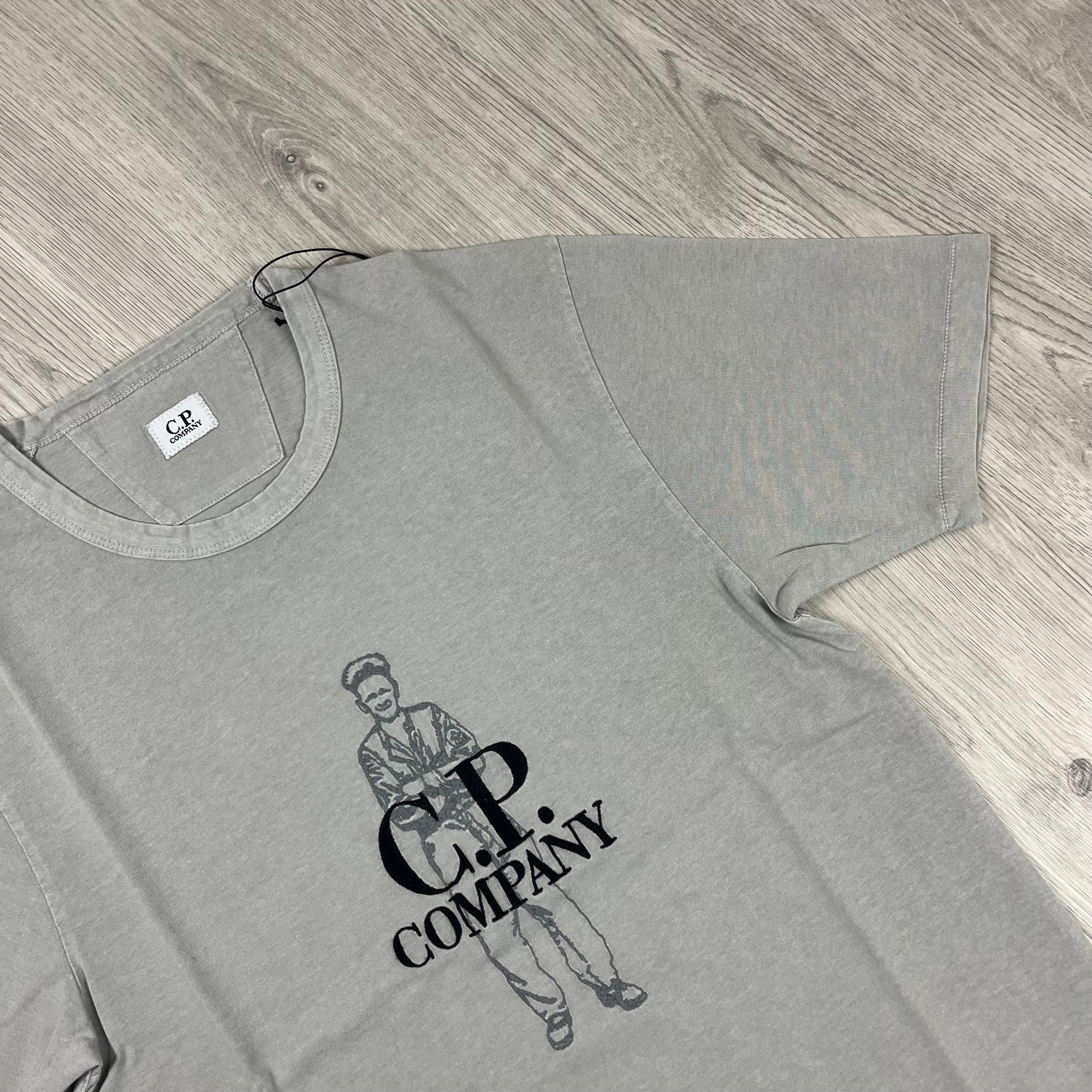 CP Company Sailor T-Shirt - Drizzle