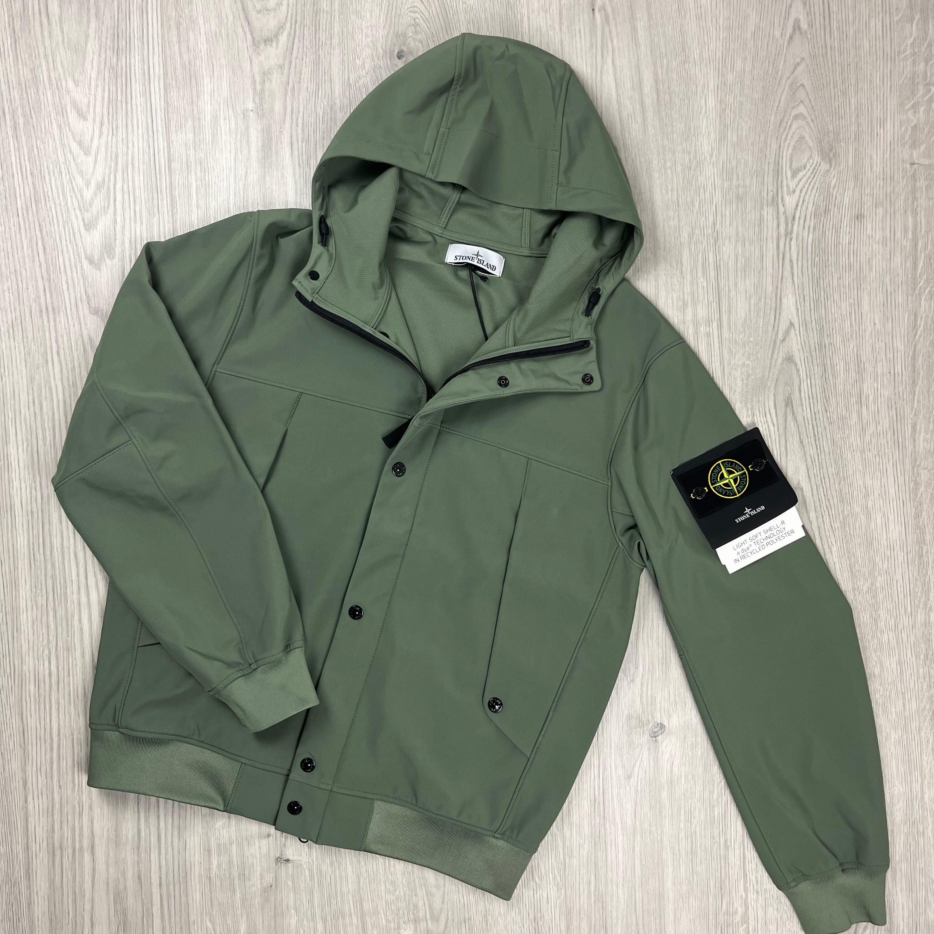 Stone Island Shell Jacket - Musk