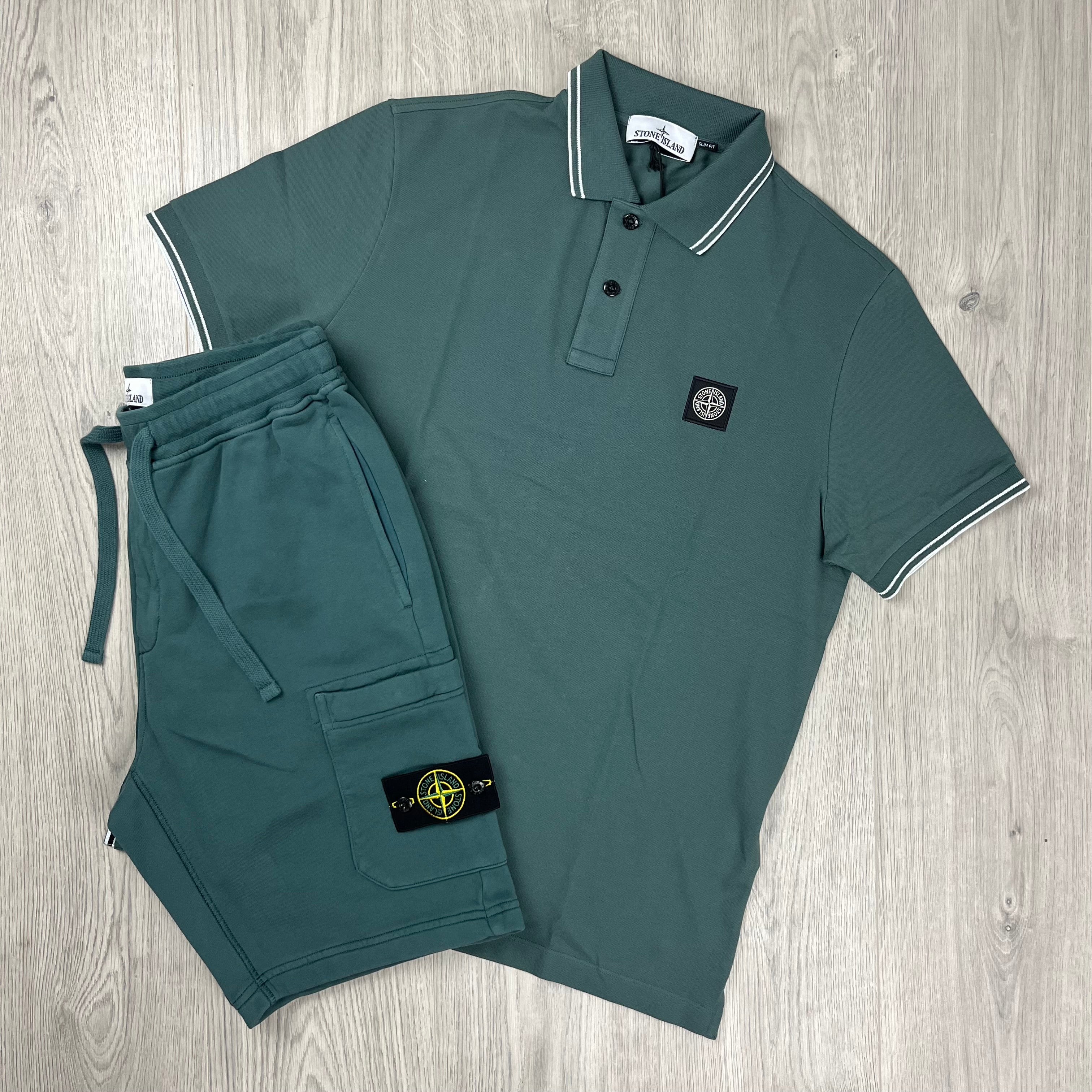 Stone Island Set - Bottle Green