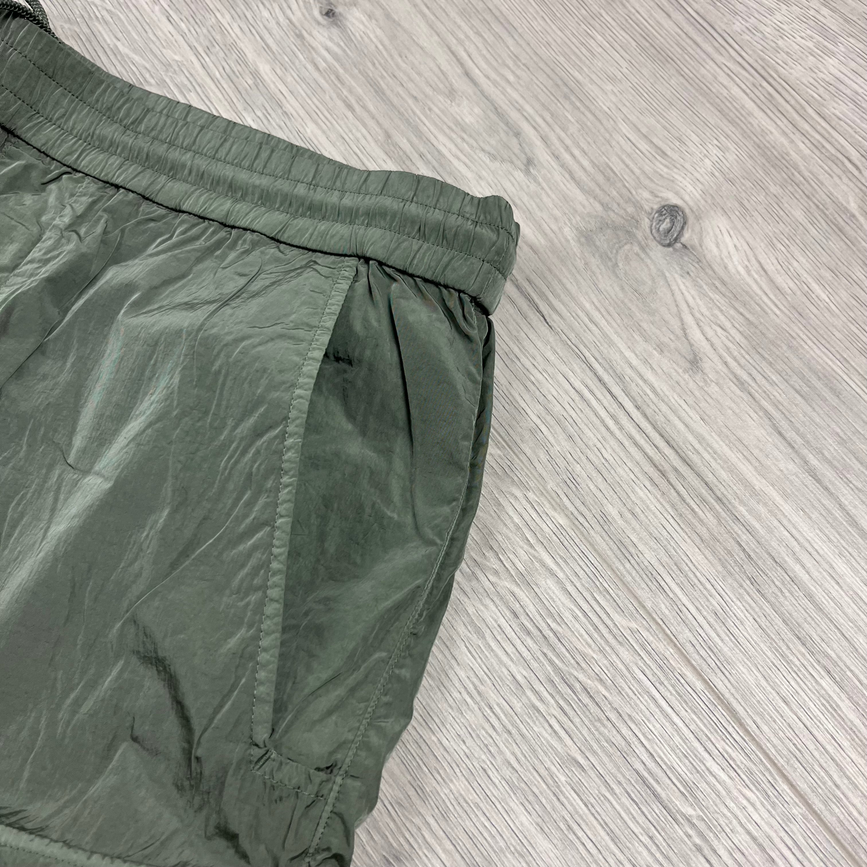 CP Company Chrome Cargo Shorts - Agave Green