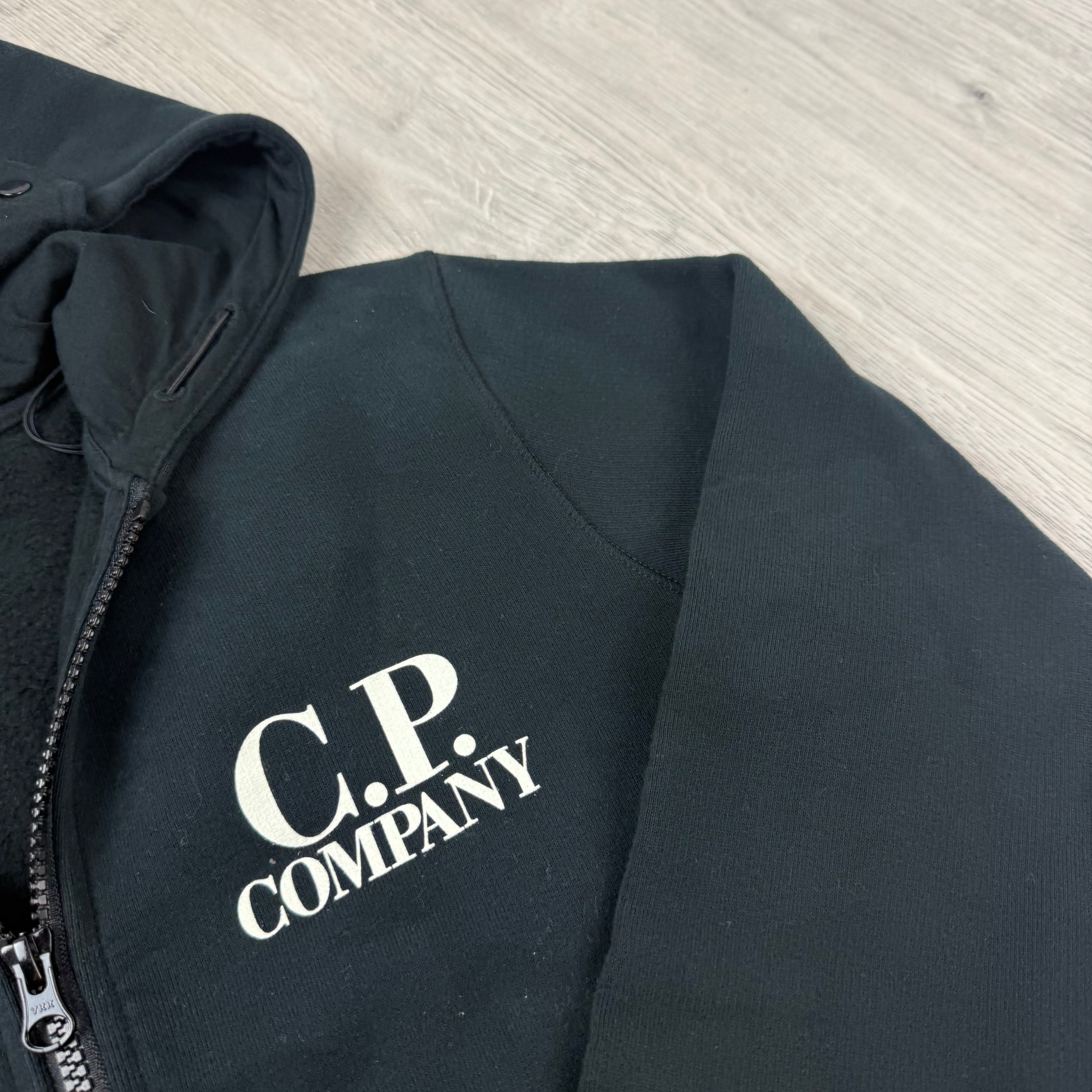 CP Company Junior Goggle Hoodie - Black