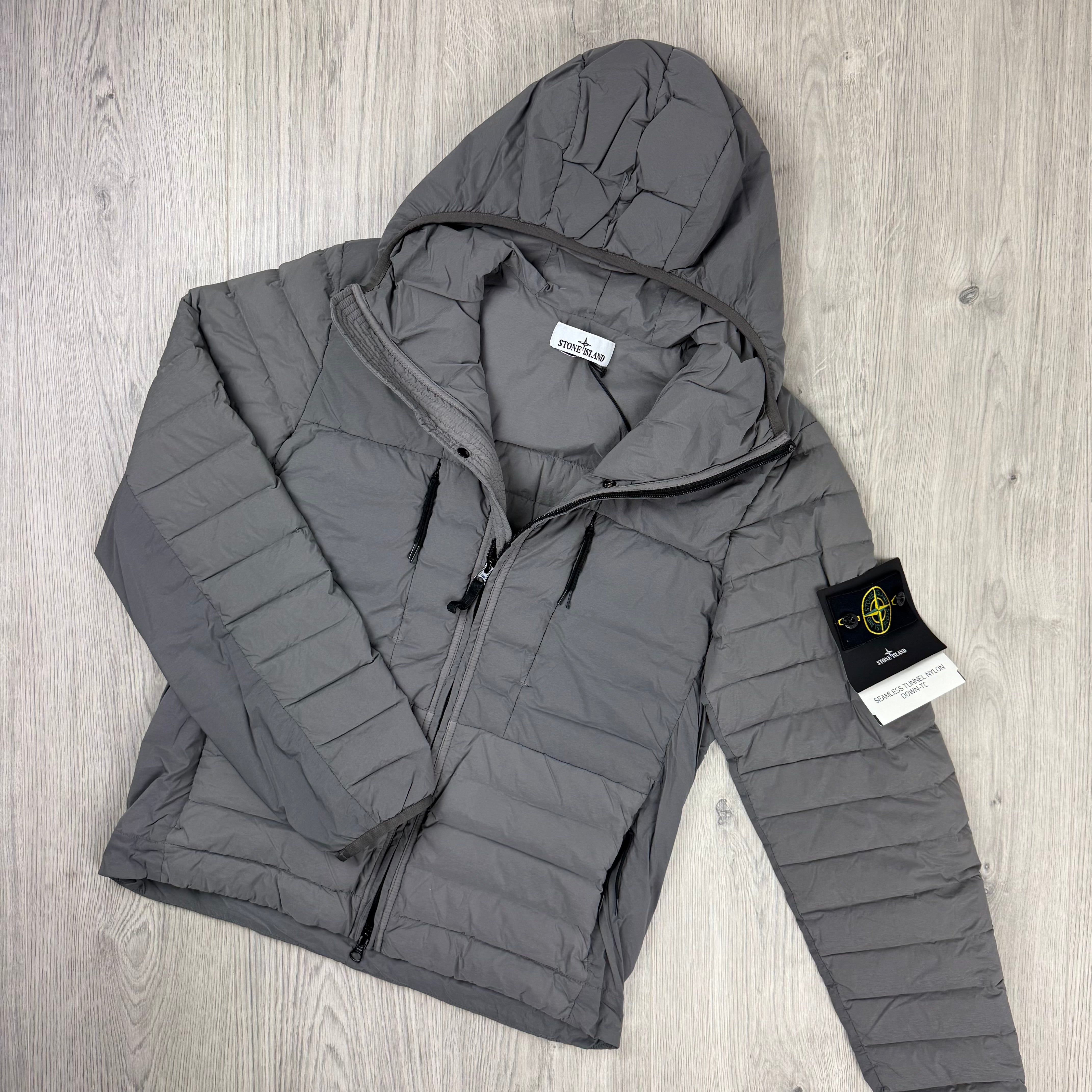 Stone Island Seamless Down Jacket - Cement