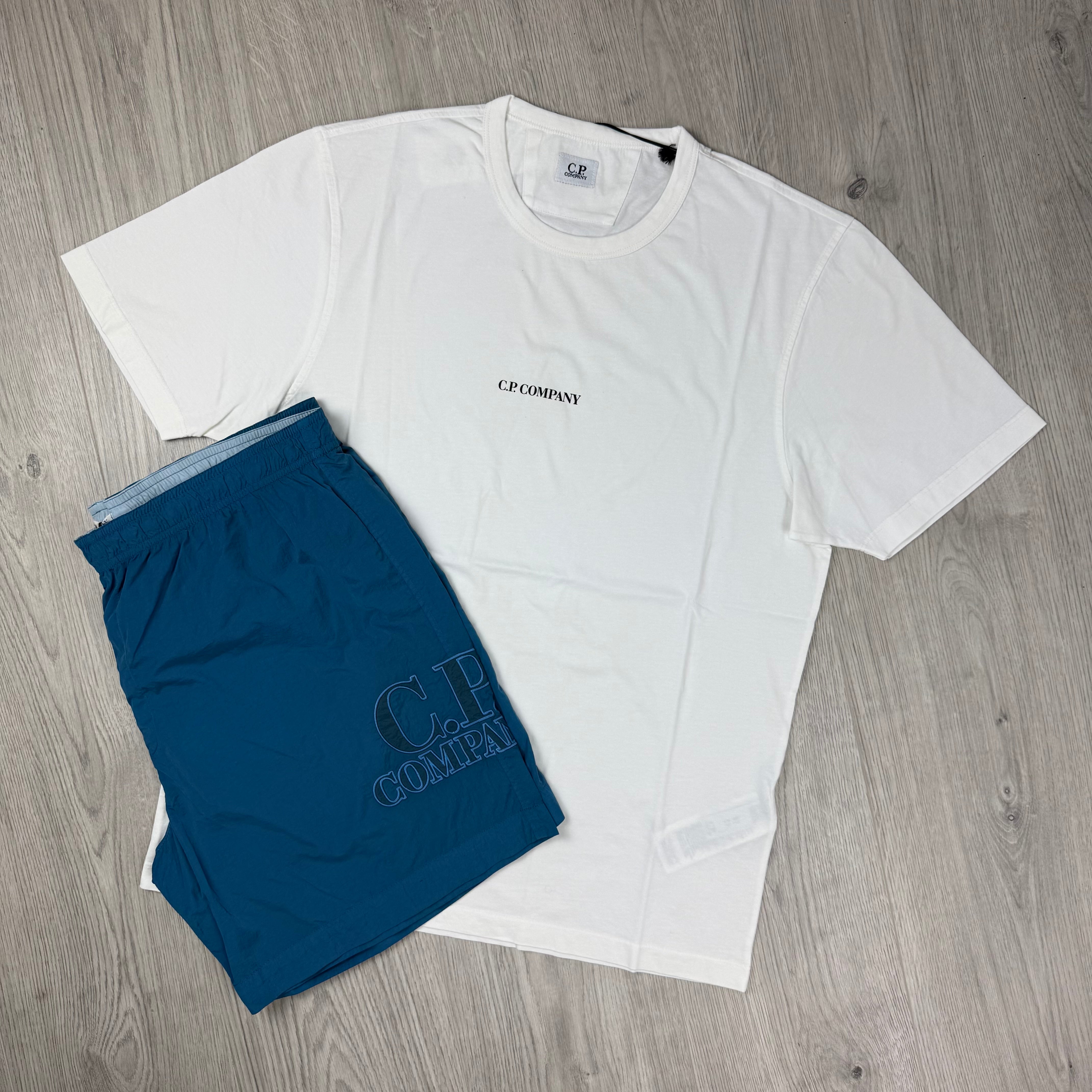CP Company Holiday Set - White/Ink Blue
