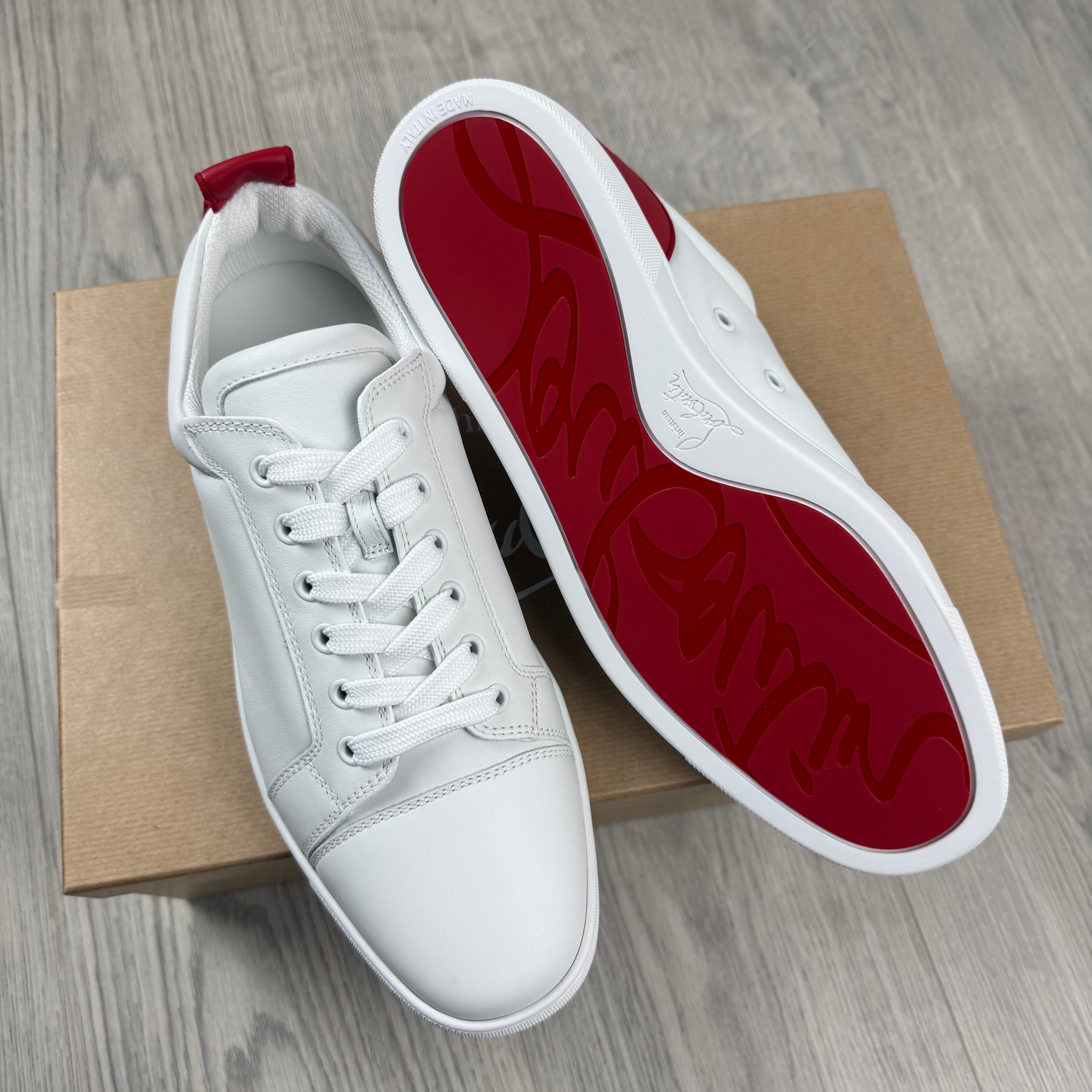 Christian Louboutin Fun Louis Sneakers - White