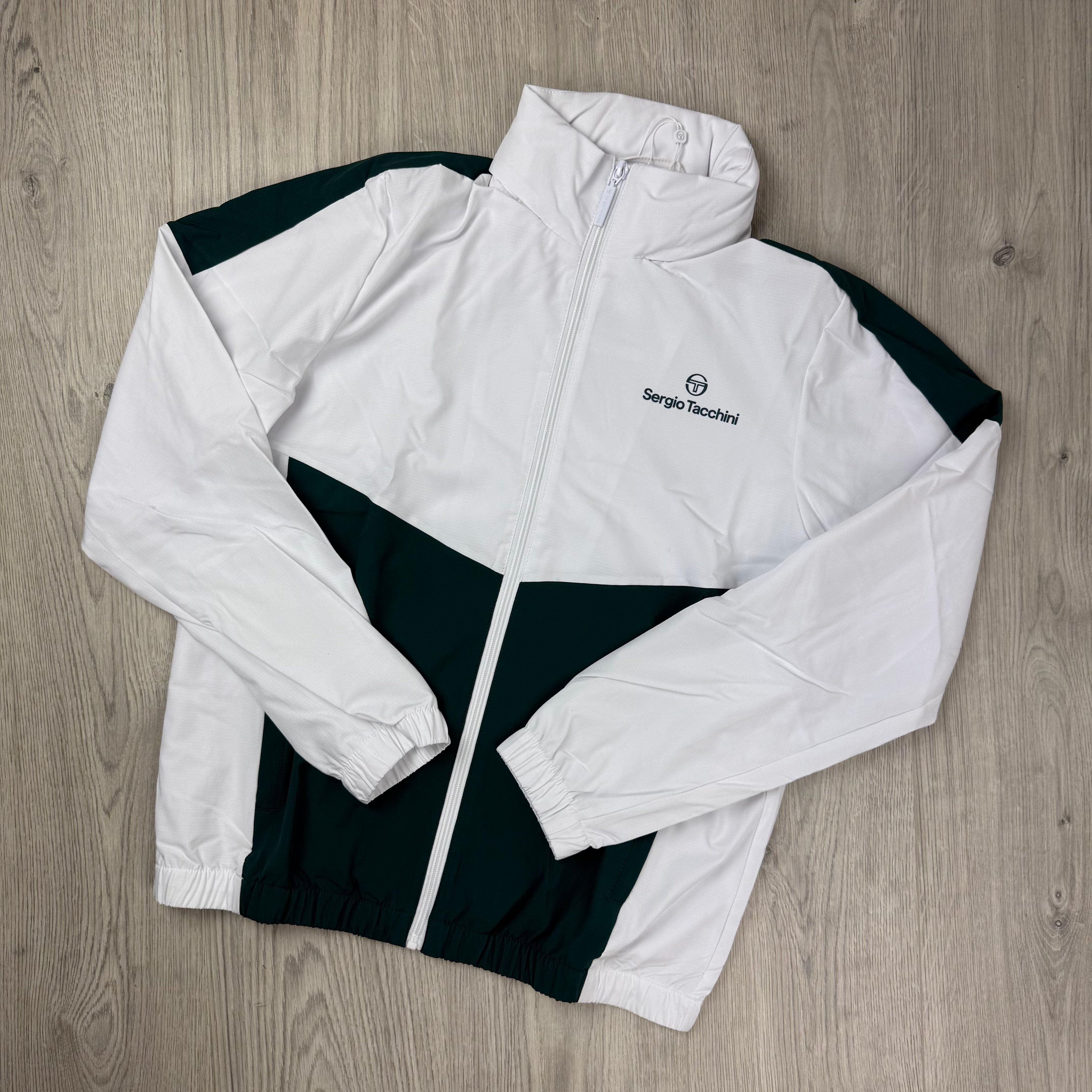 Sergio Tacchini 'Giardino' Track Jacket - Sea Moss