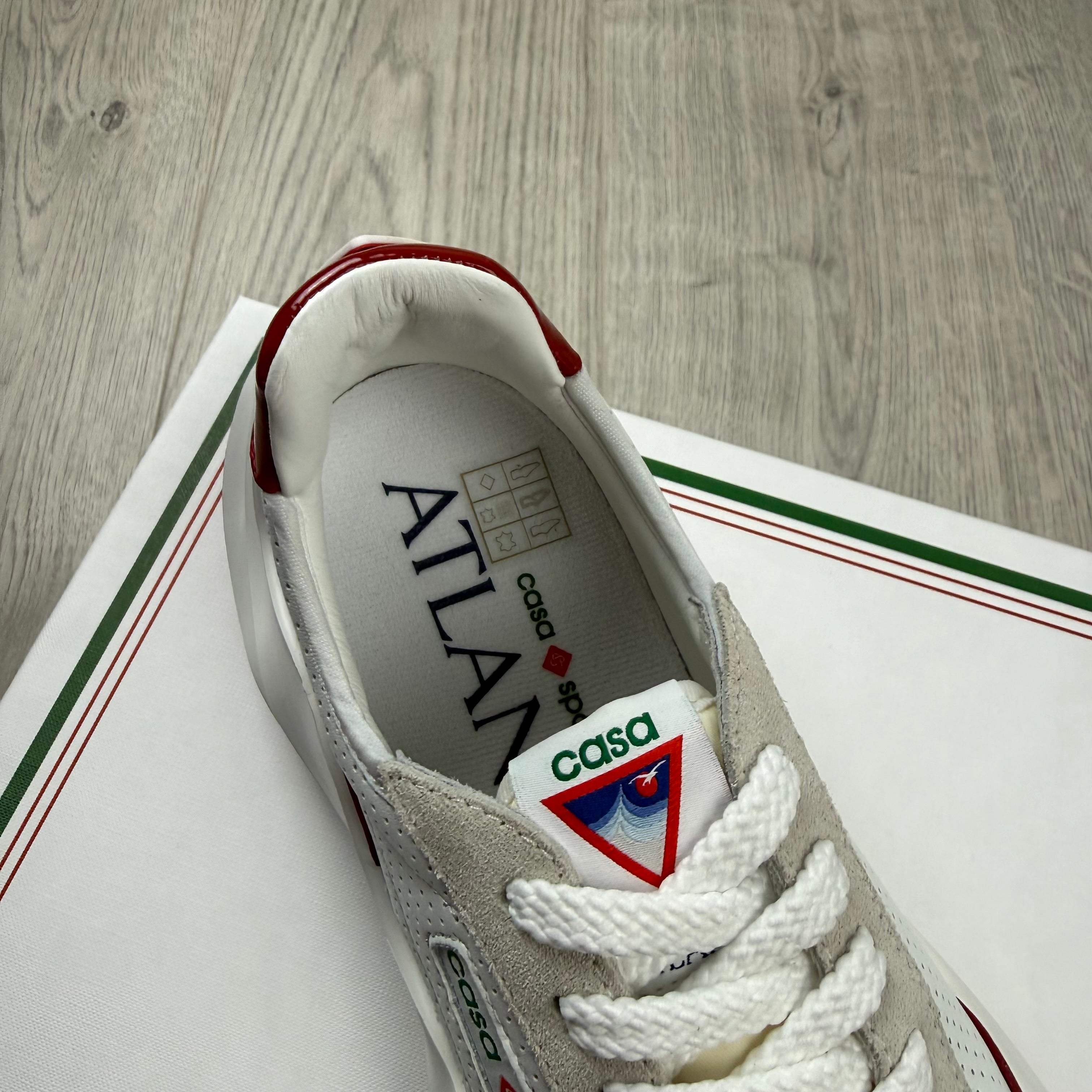 Casablanca 'Atlantis' Sneaker - White/Red