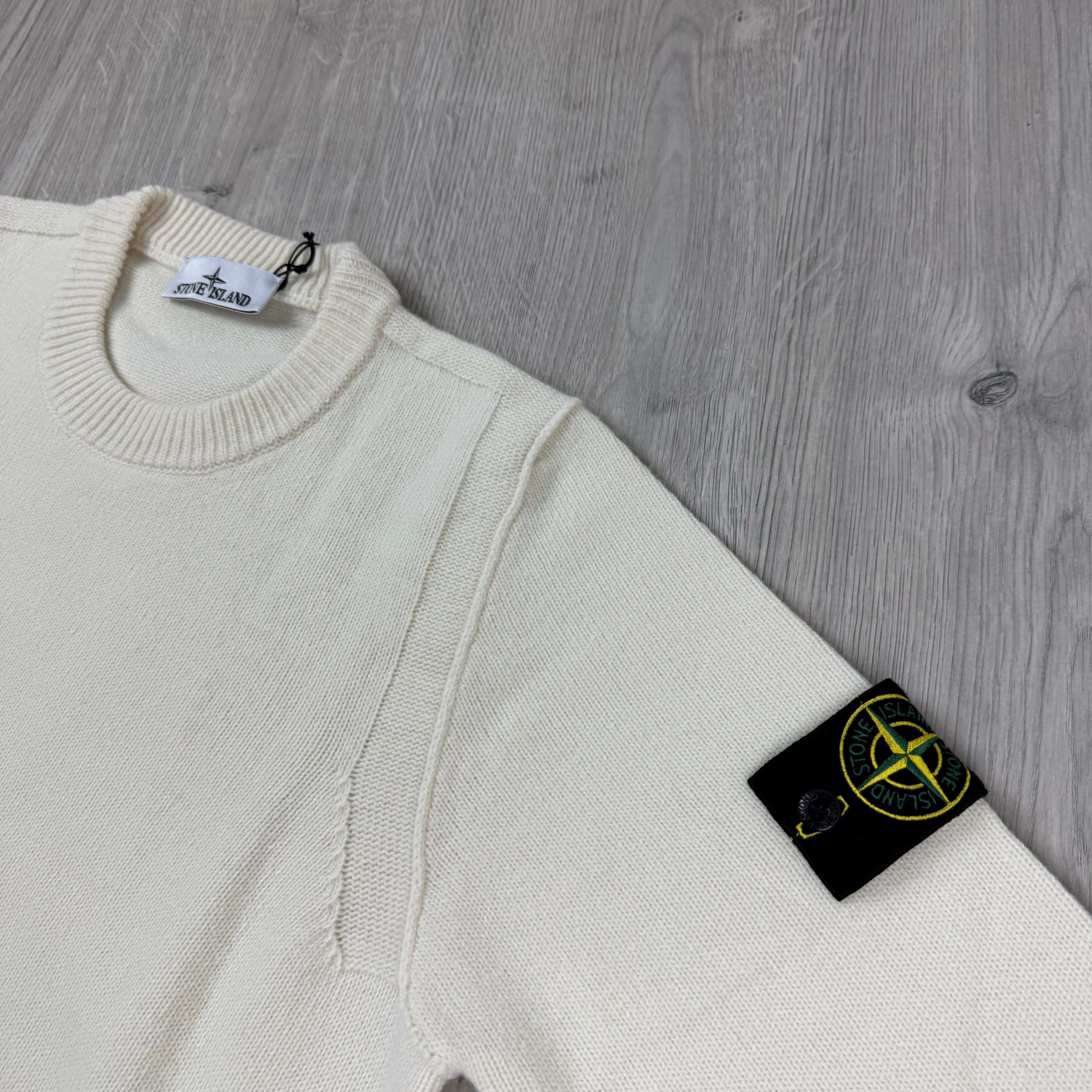 Stone Island Knit Sweatshirt - Ivory