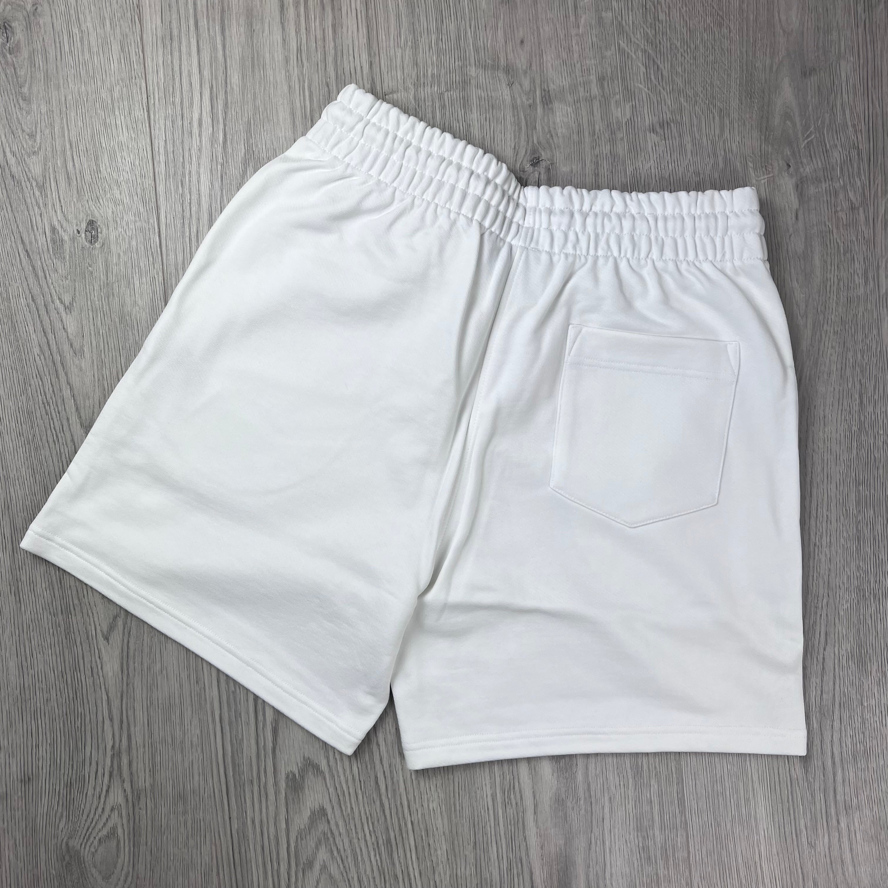 Casablanca 'Tennis Club' Jersey Shorts - White