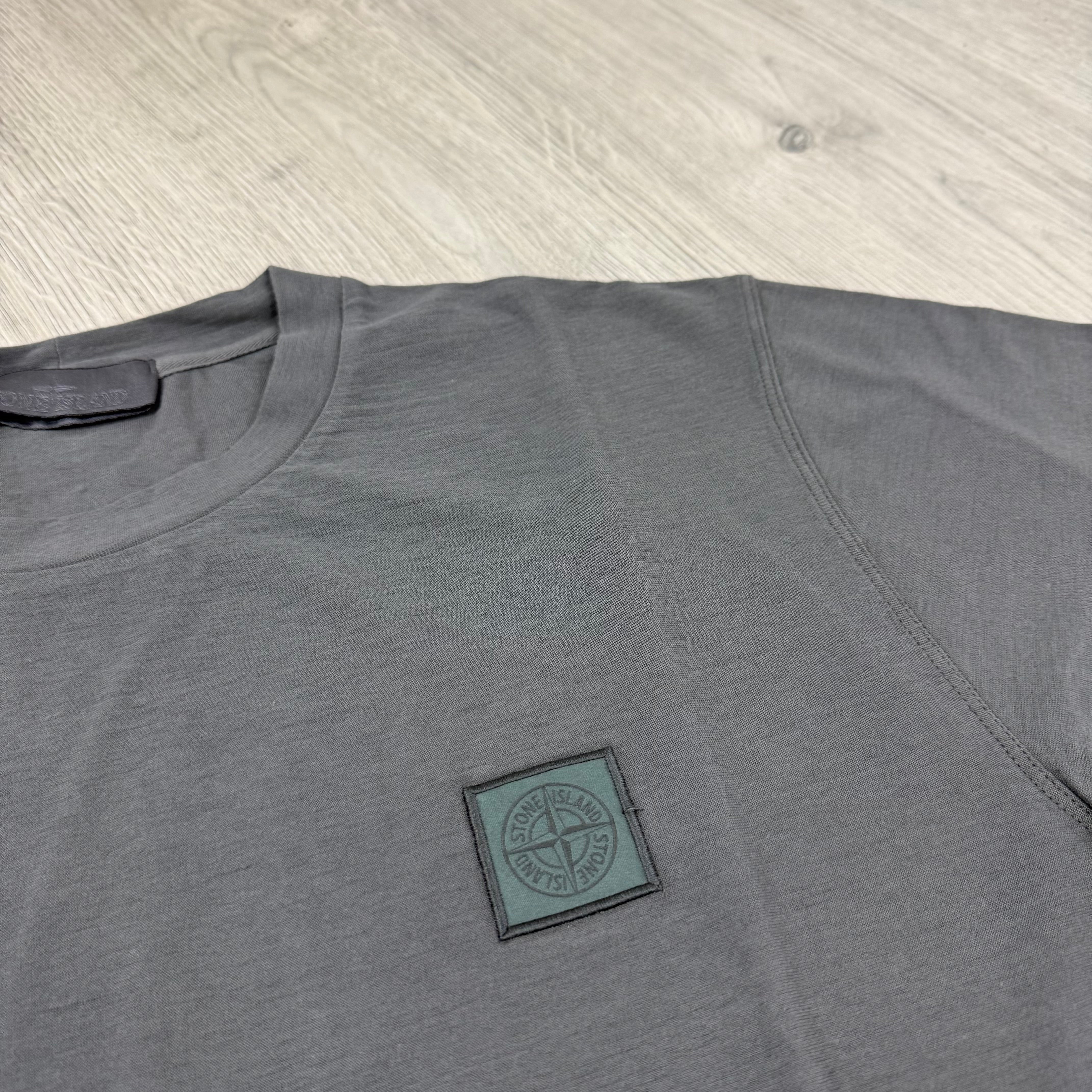Stone Island Ghost Patch T-Shirt - Grey