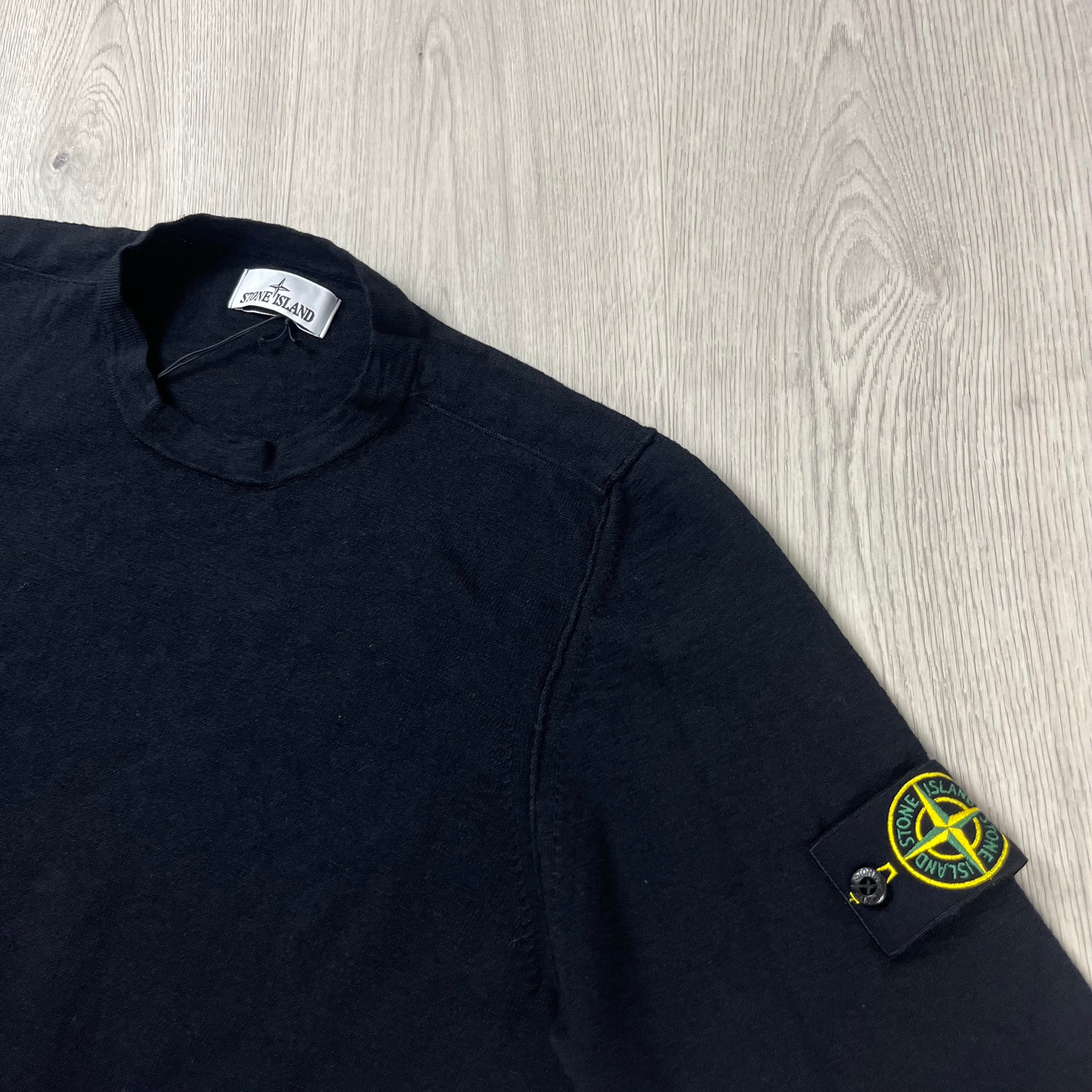 Stone Island Knit Sweatshirt - Black