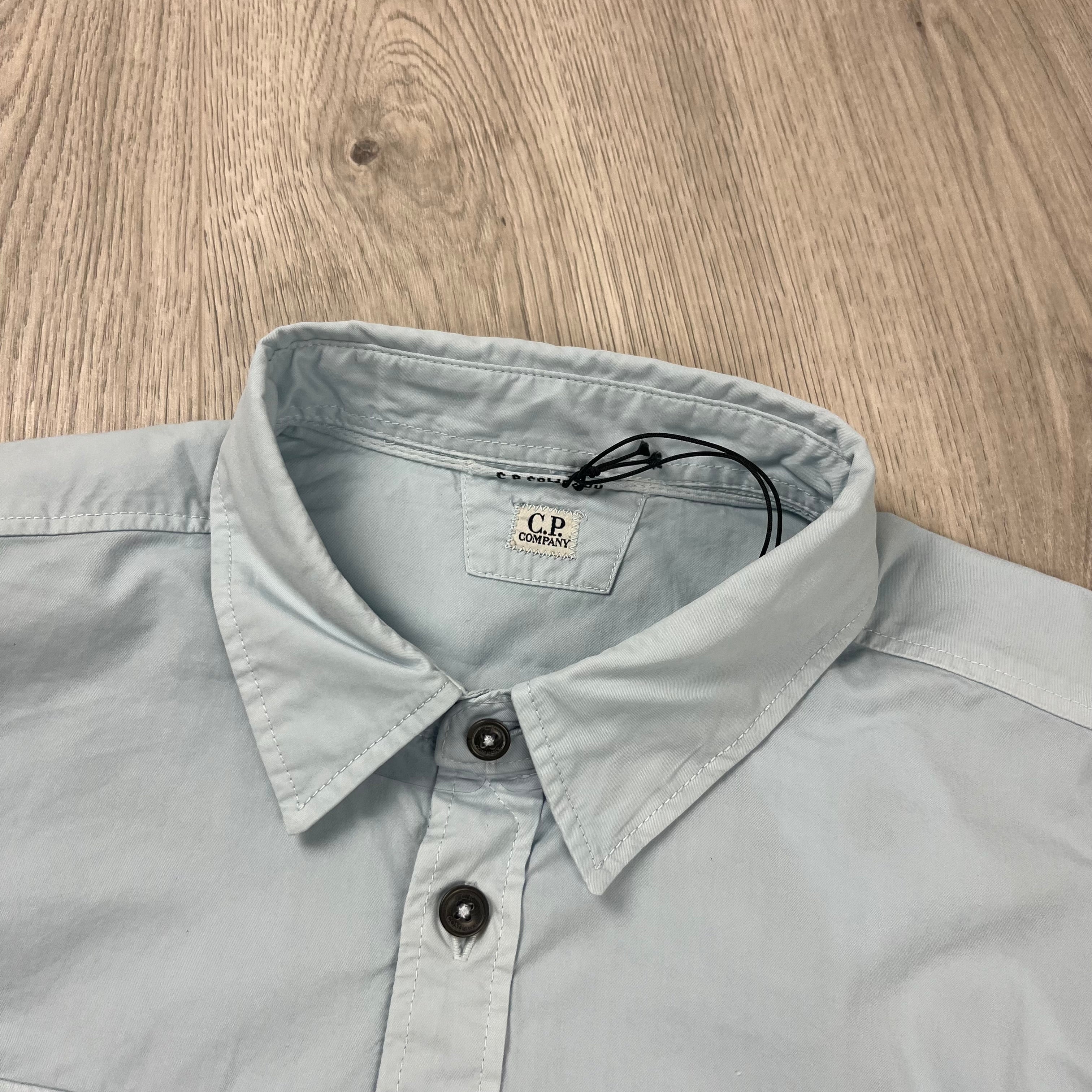 CP Company Button Overshirt - Starlight