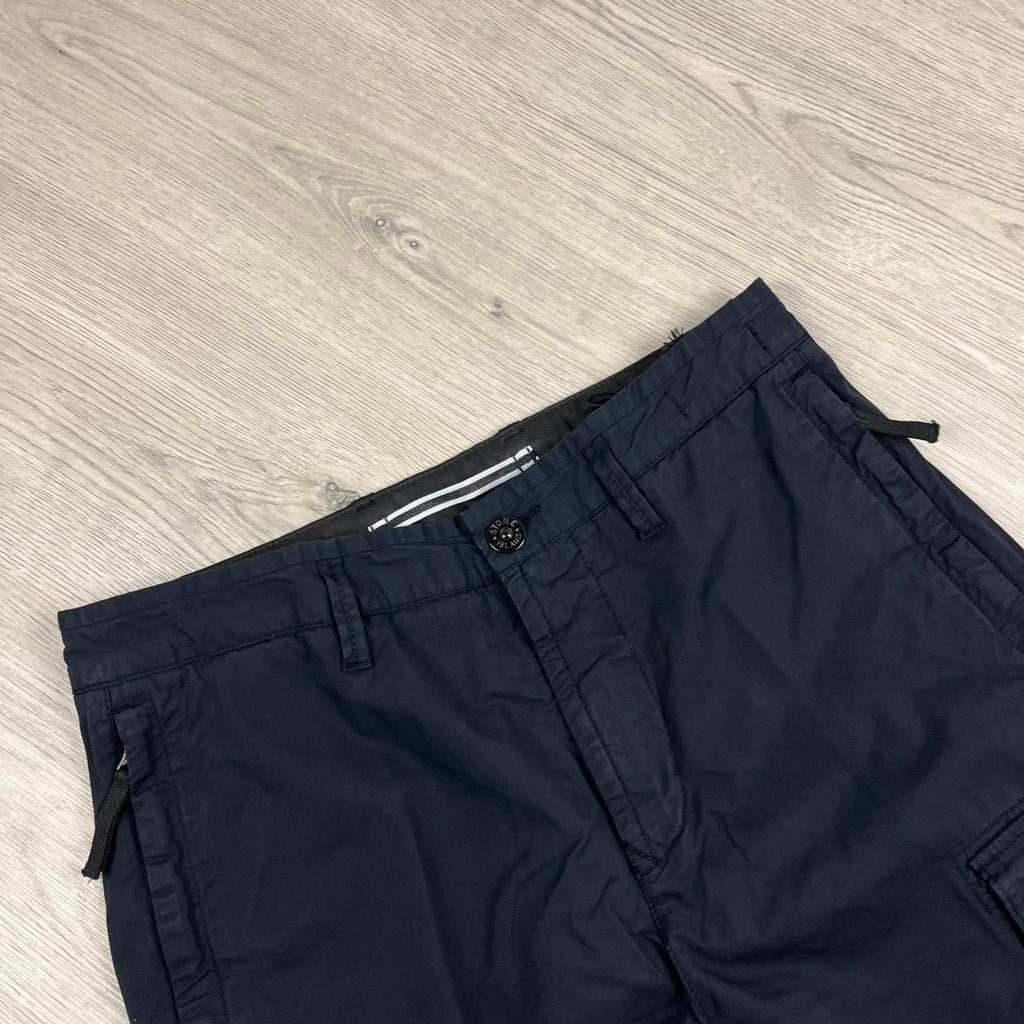 Stone Island Cargo Trousers - Navy