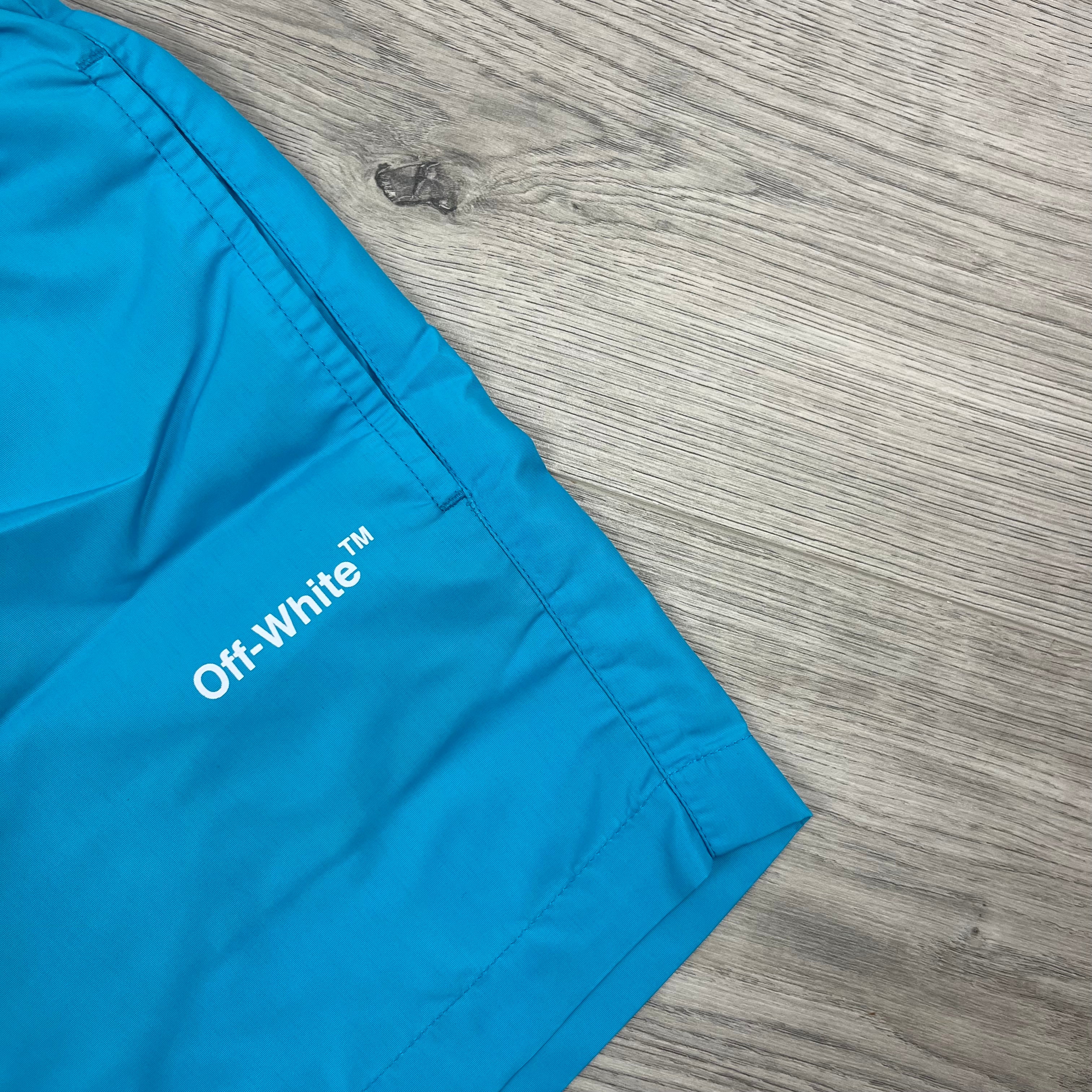 Off-White Arrow Swim Shorts - Blue