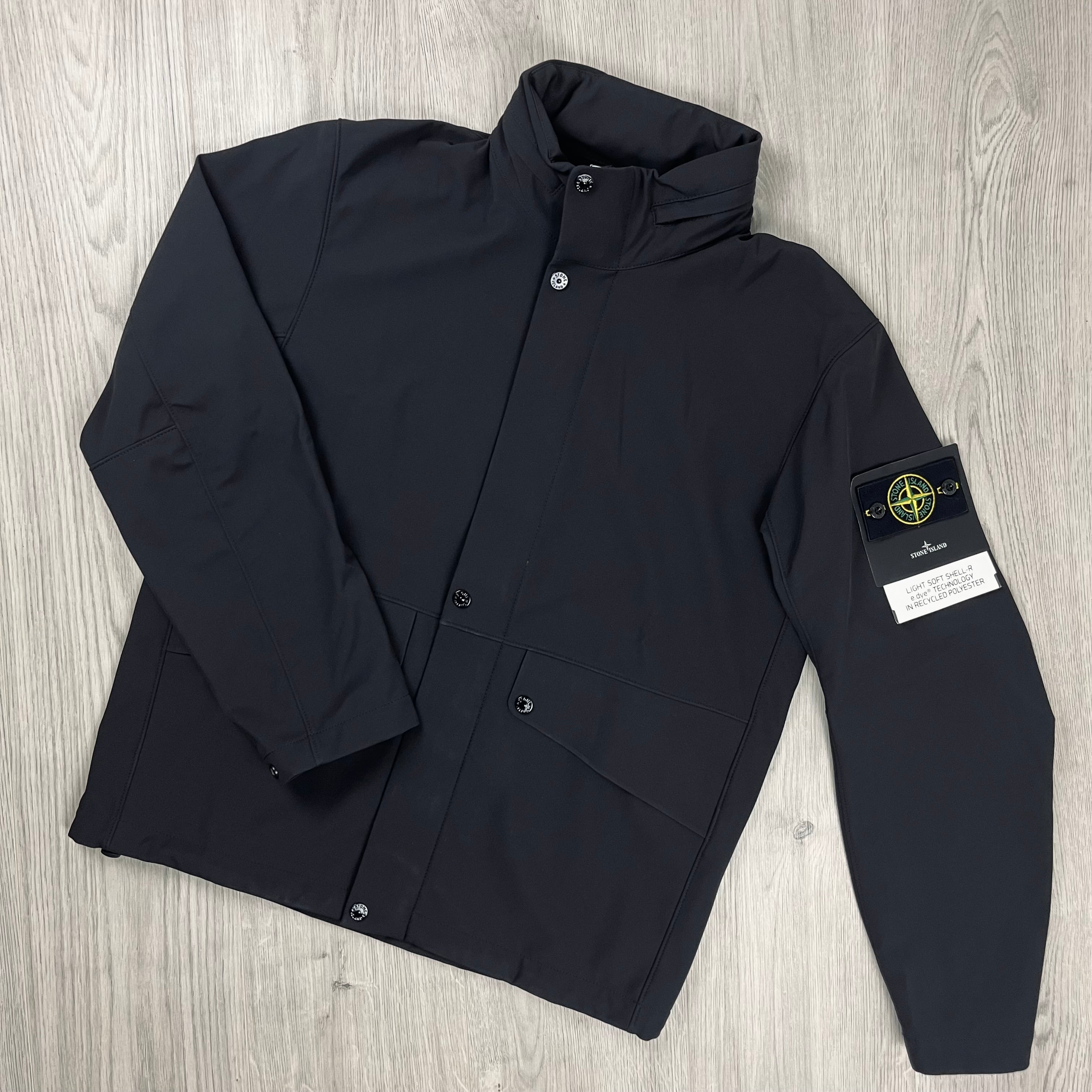 Stone Island Shell Jacket - Black