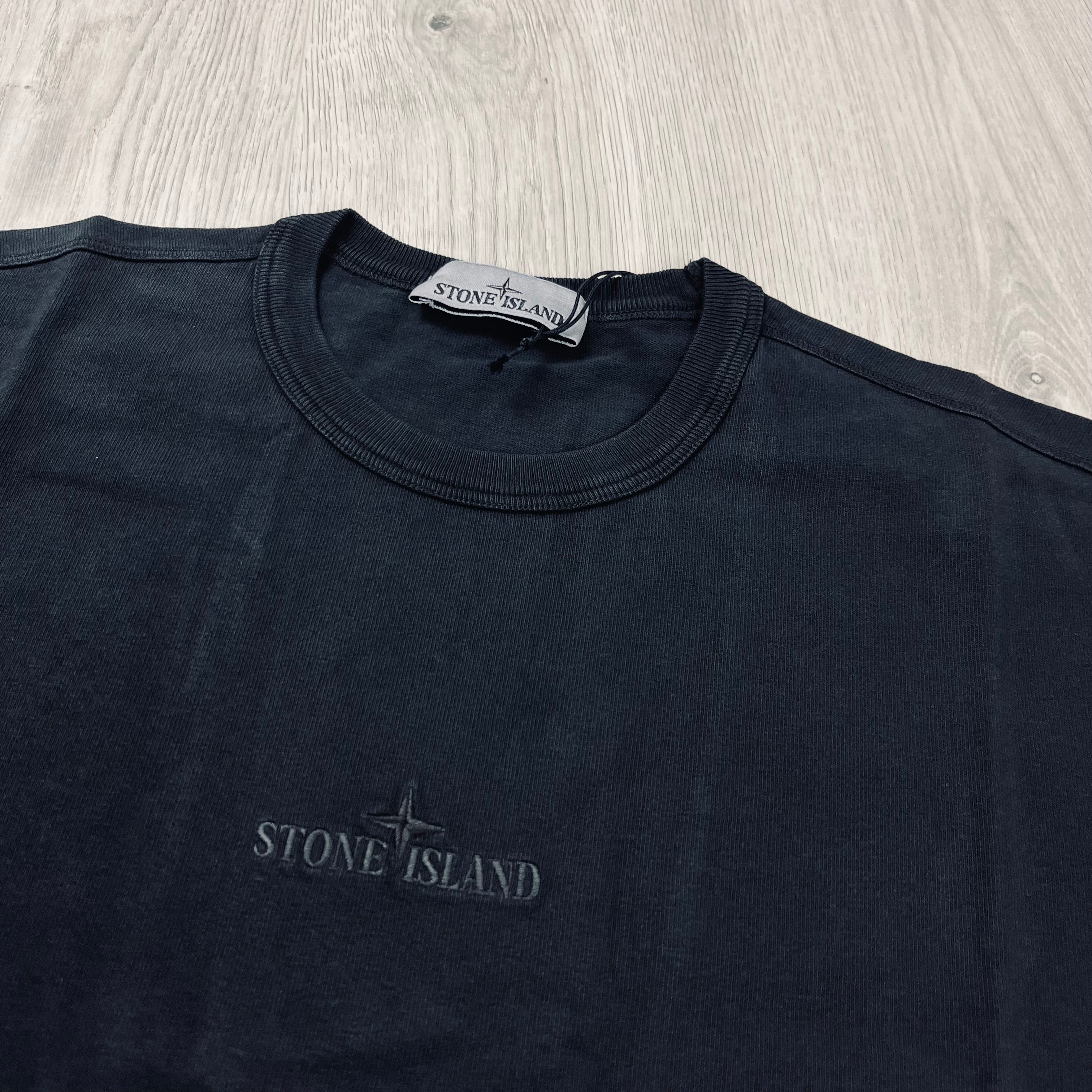 Stone Island Oversized T-Shirt - Black