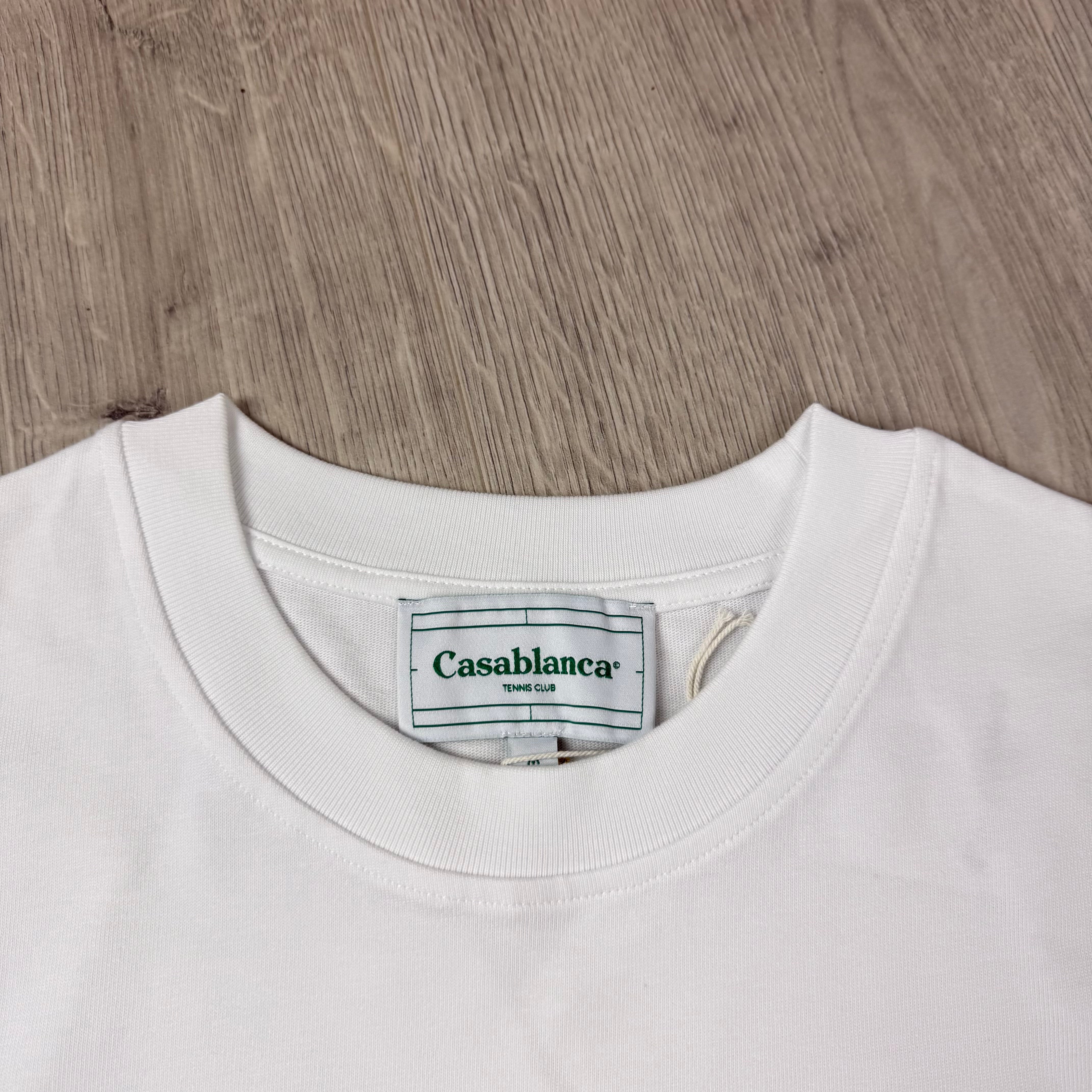Casablanca 'Tennis Club' T-Shirt - White