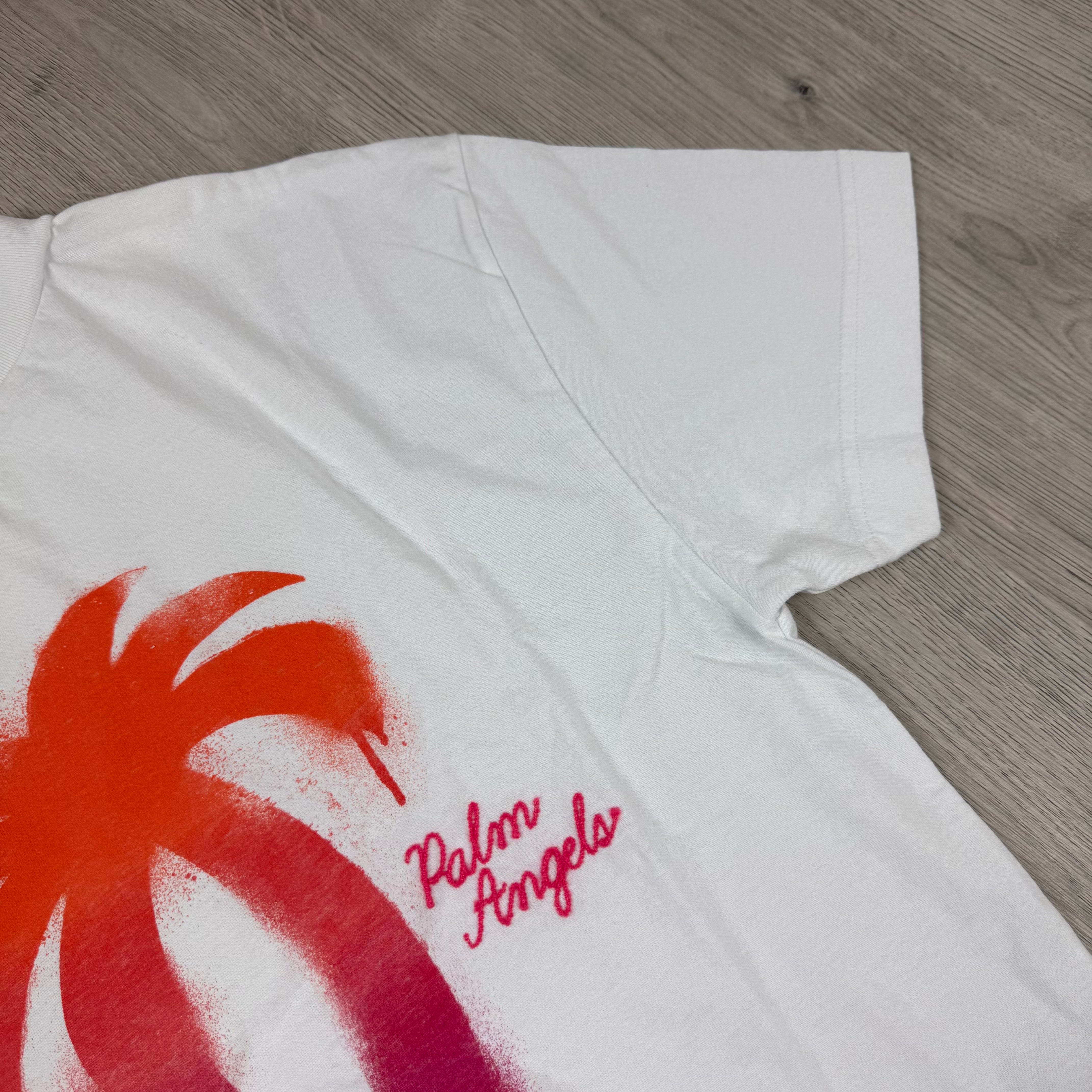 Palm Angels Spray T-Shirt - White
