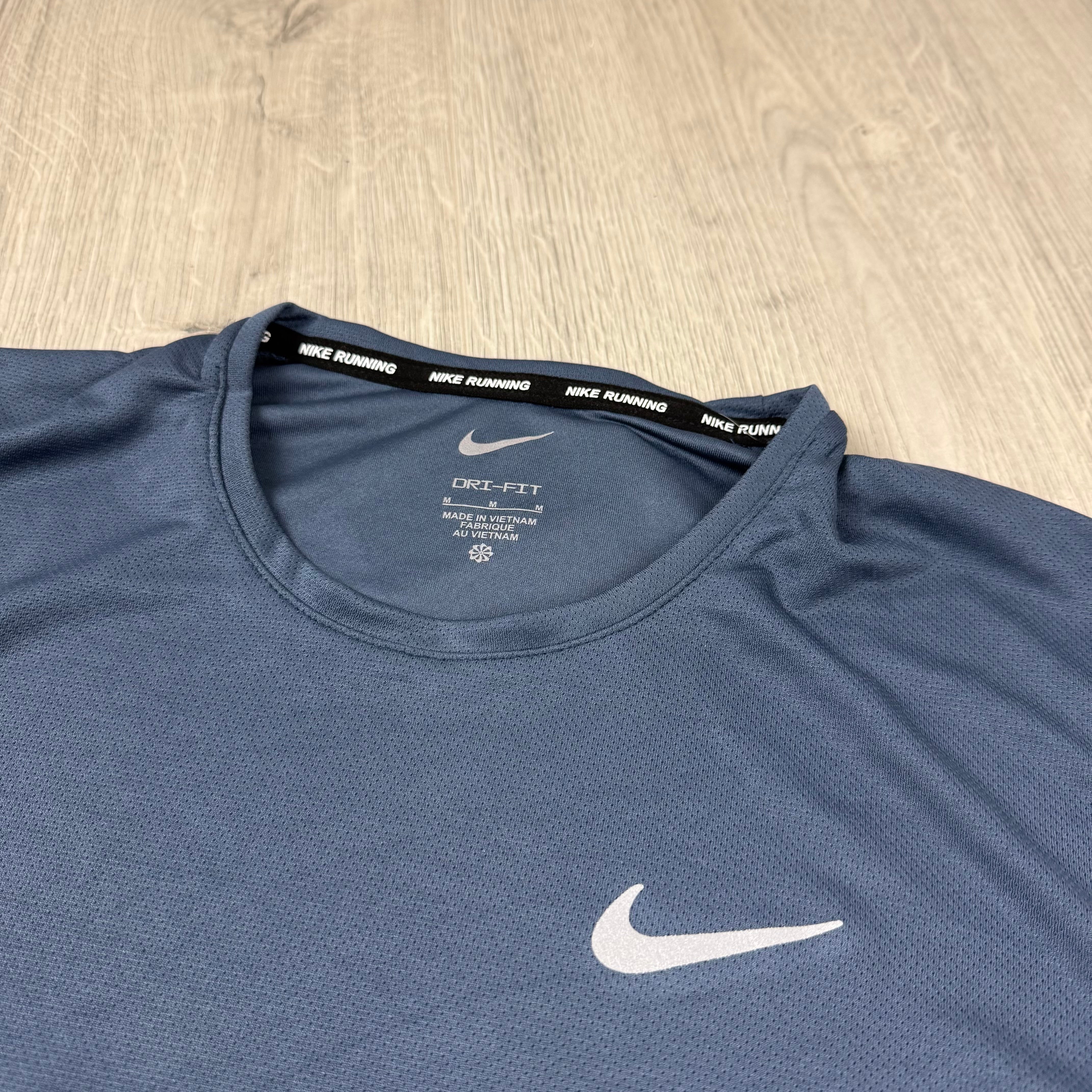 Nike 'Miler' T-Shirt - Thunder Blue