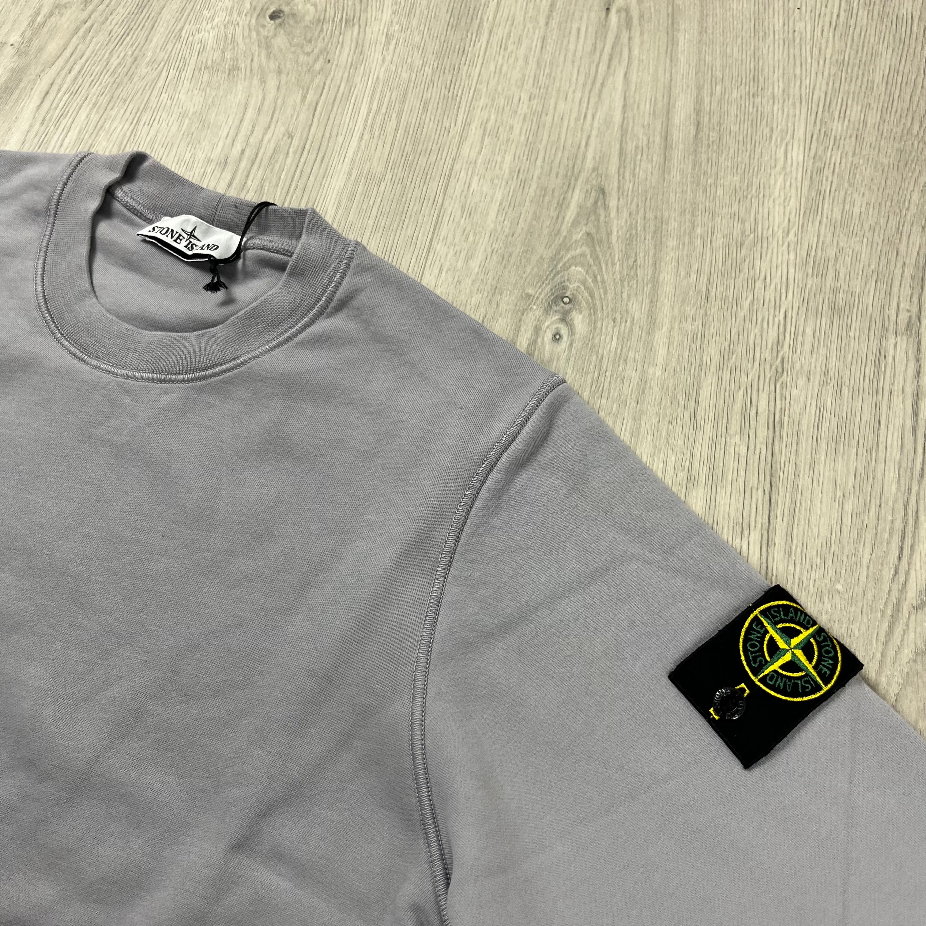 Stone Island Dyed Sweatshirt - Lavender