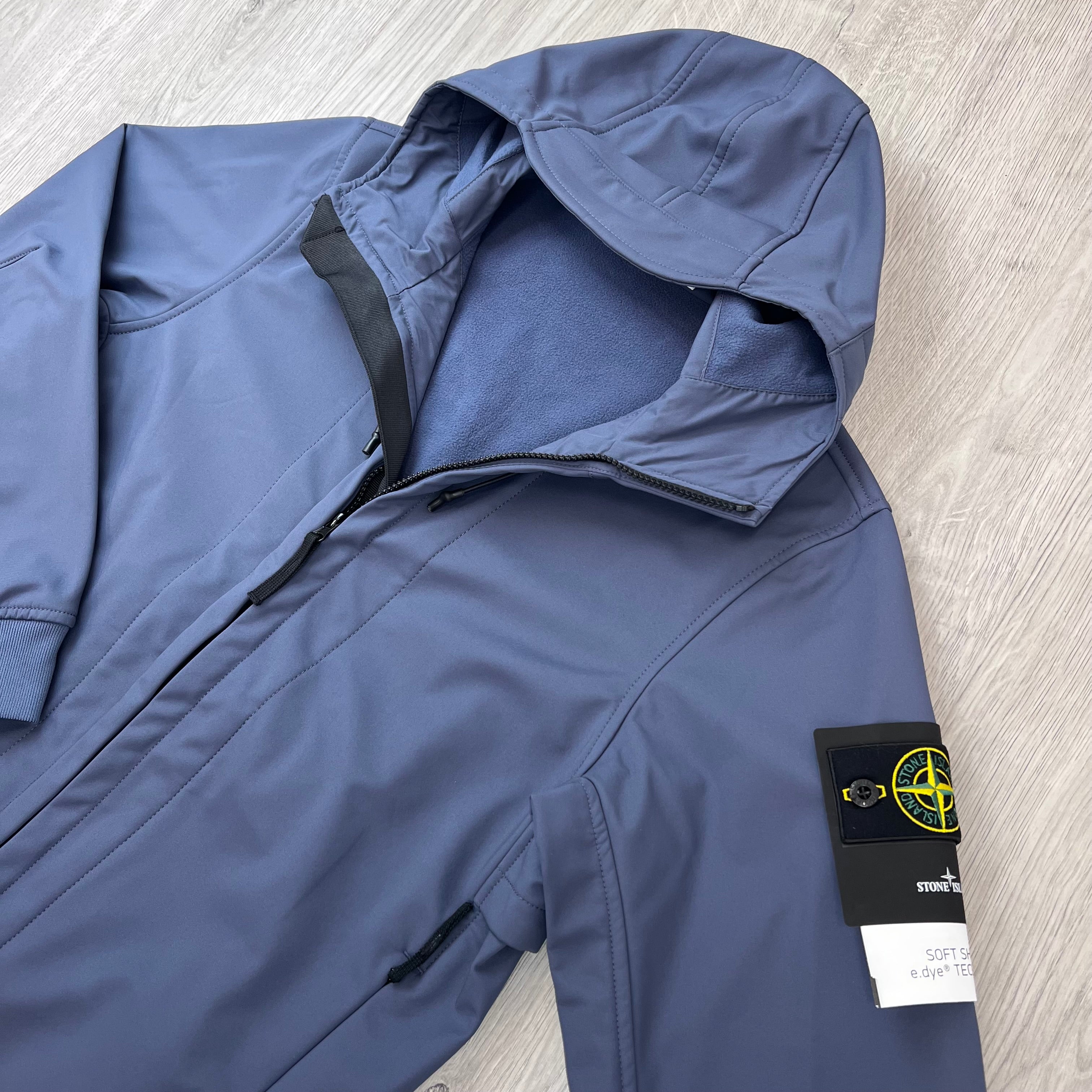 Stone Island Shell Jacket - Slate Blue