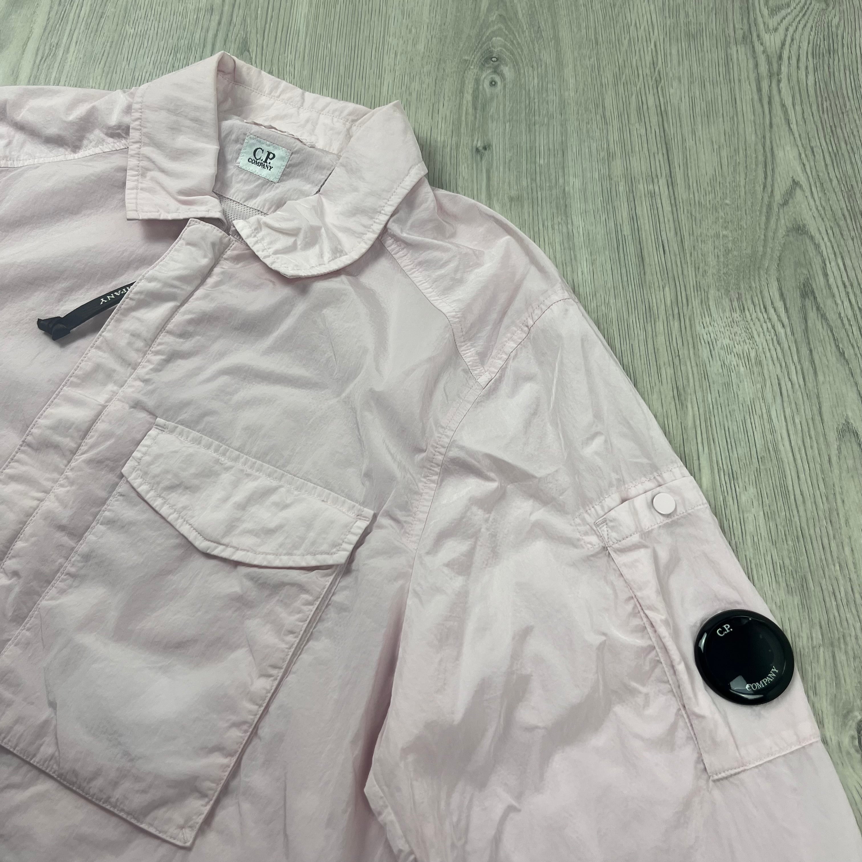 CP Company Chrome Overshirt - Pink