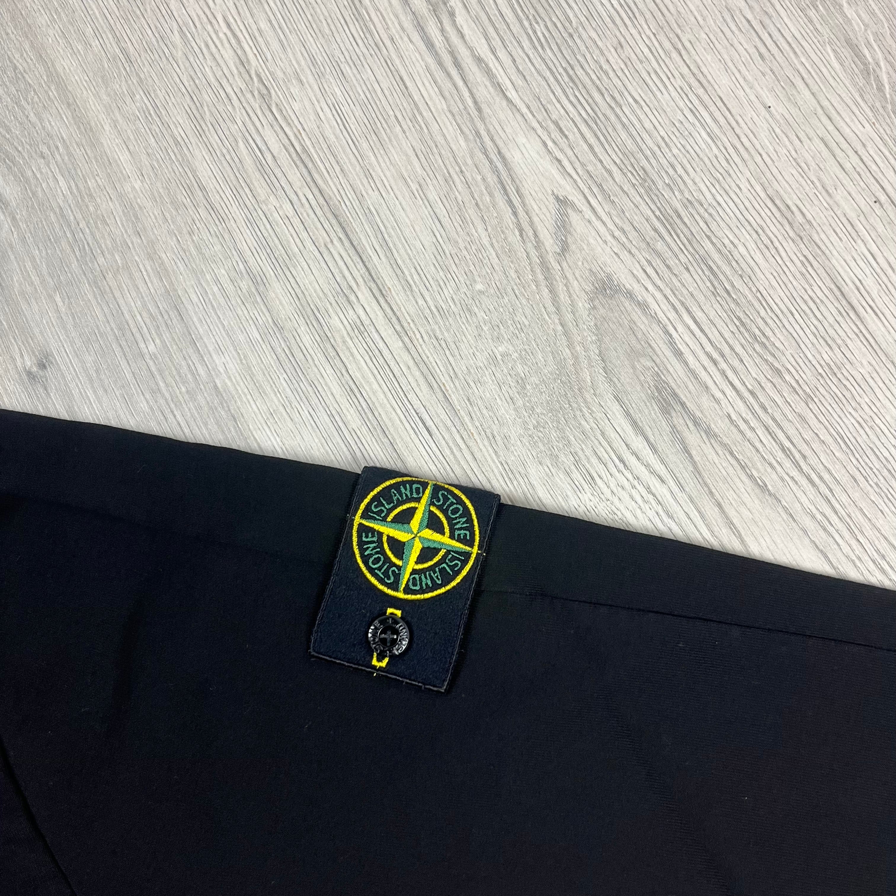 Stone Island Polo Fleece - Black