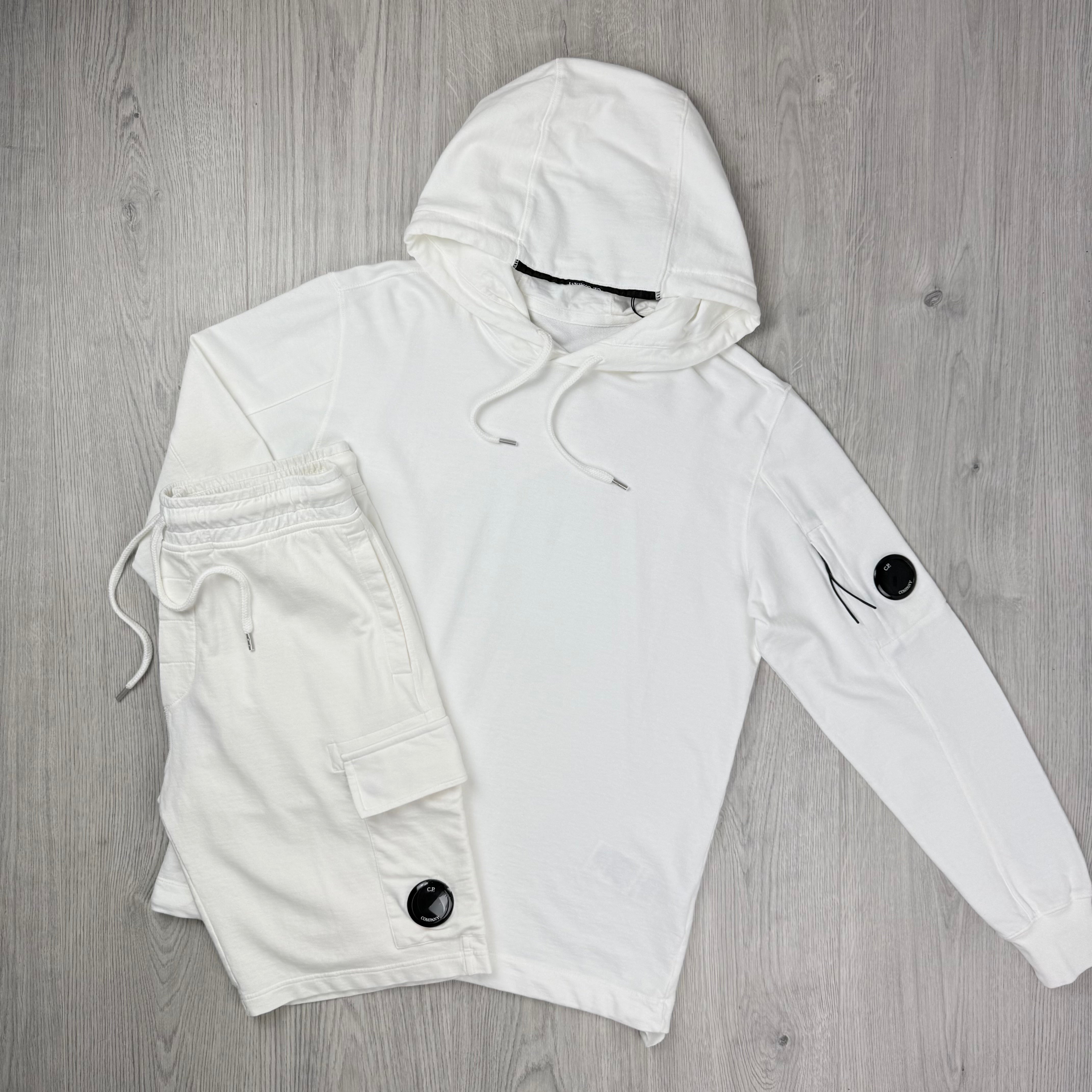 CP Company Light Fleece Tracksuit - White