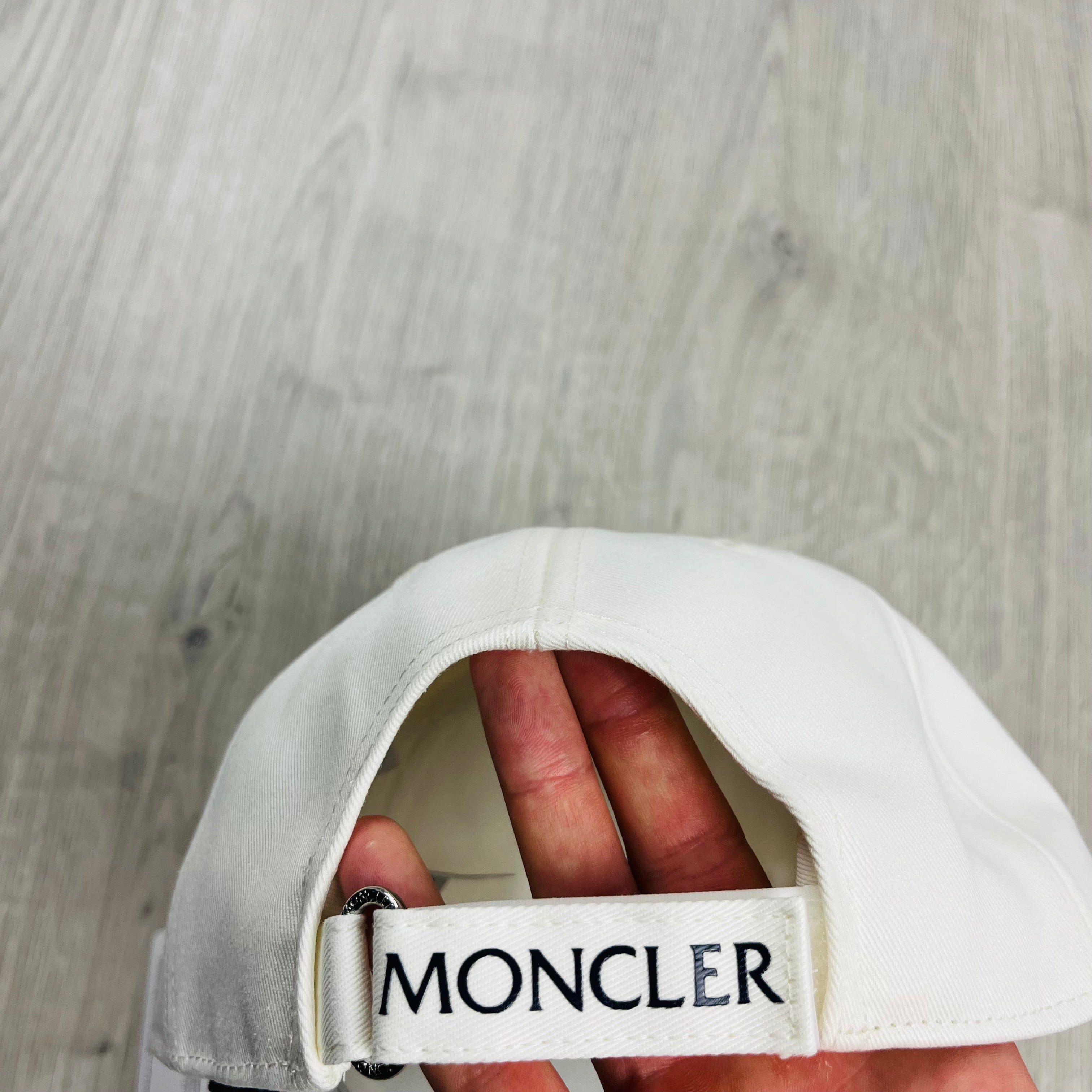 Moncler Baseball Cap - White