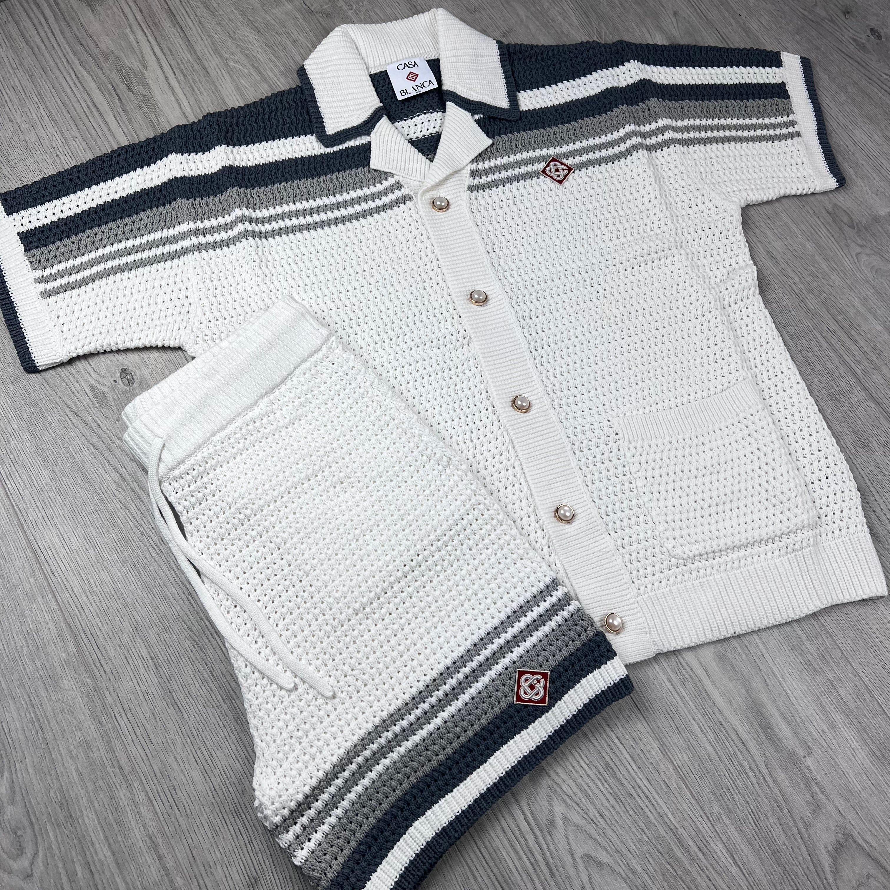 Casablanca Crochet Set - White