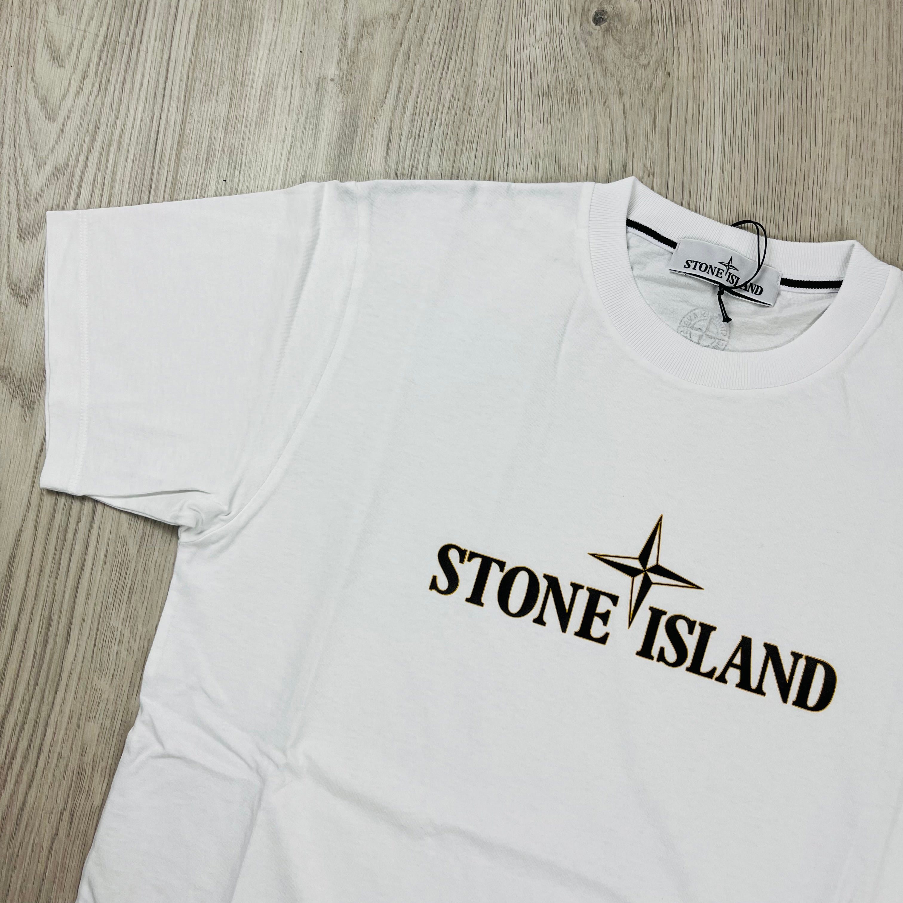 Stone Island Printed T-Shirt - White