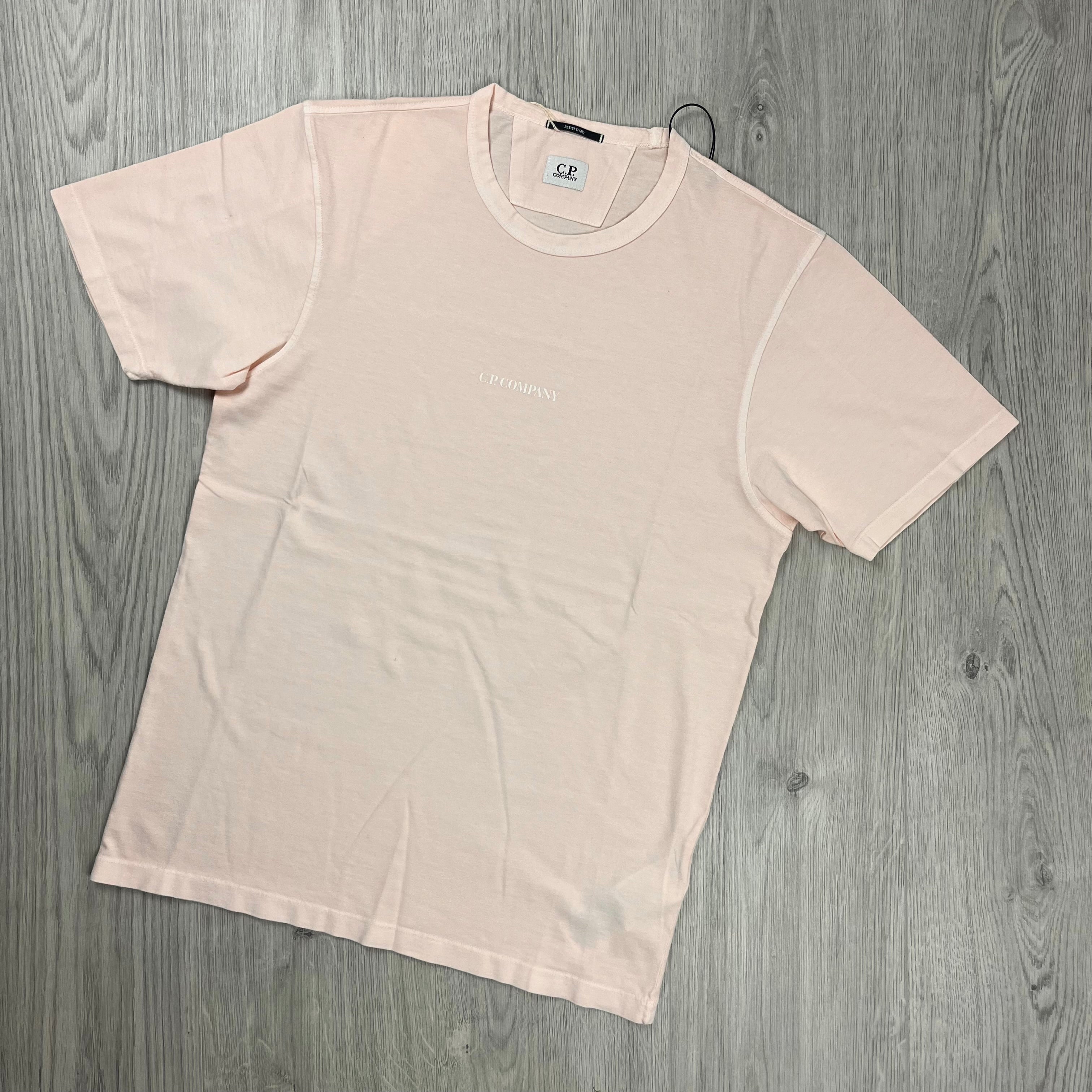 CP Company Printed T-Shirt - Apricot