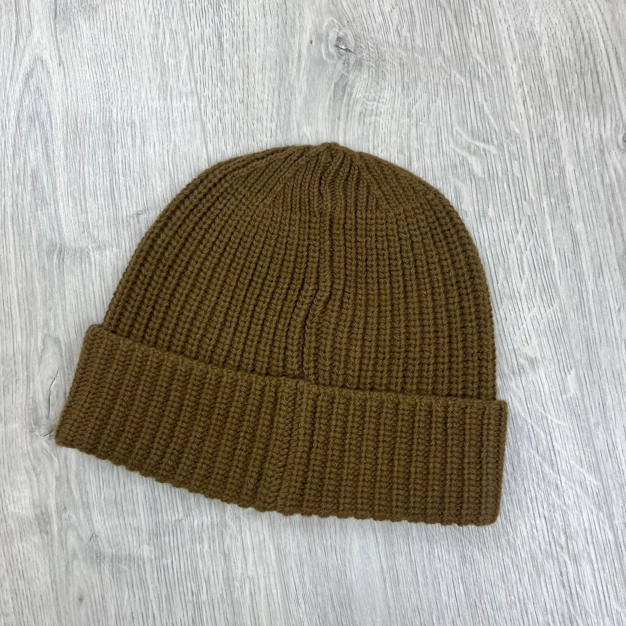 Stone Island Beanie - Brown