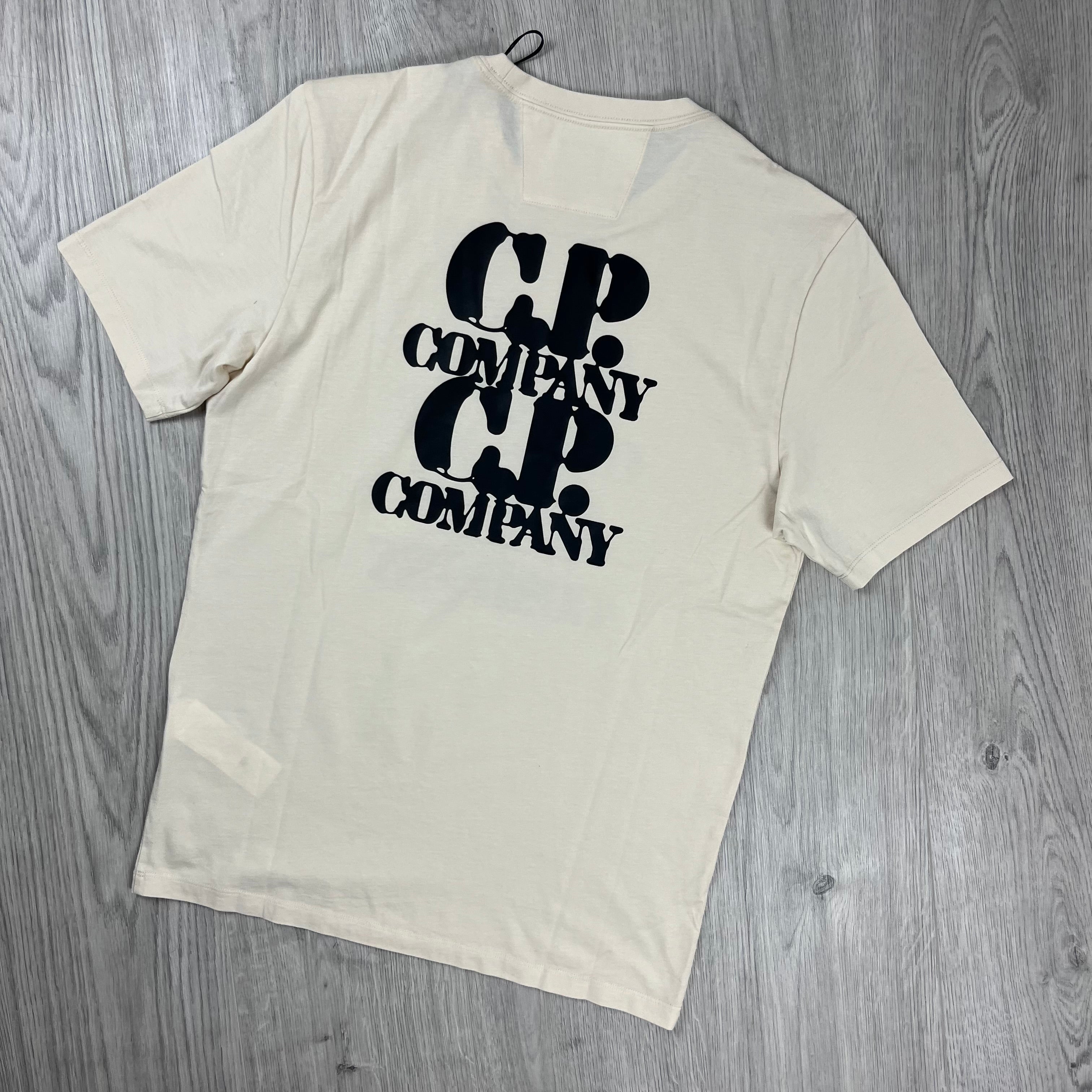 CP Company Graphic T-Shirt - Pistachio Shell