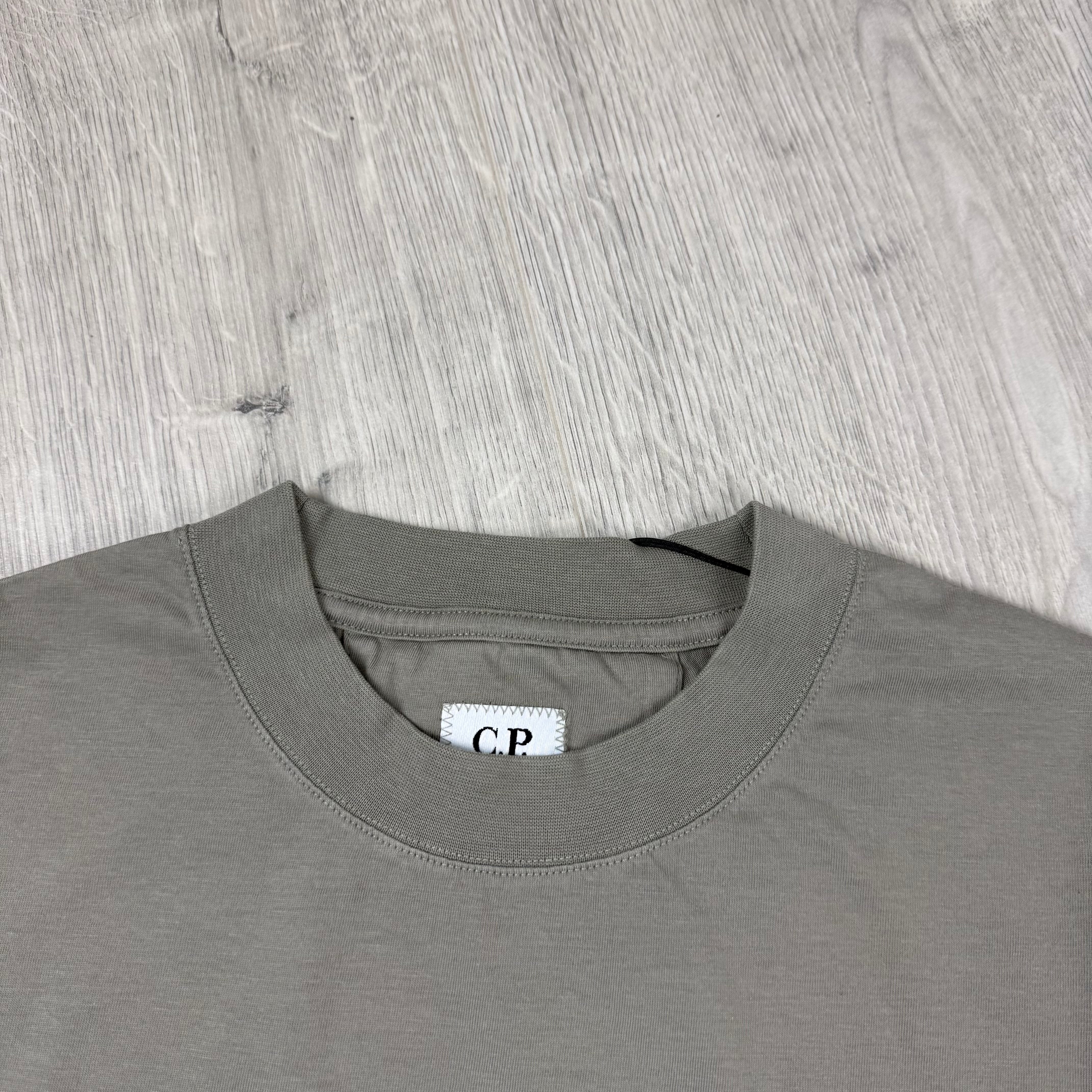 CP Company Stamp T-Shirt - Fallen Rock