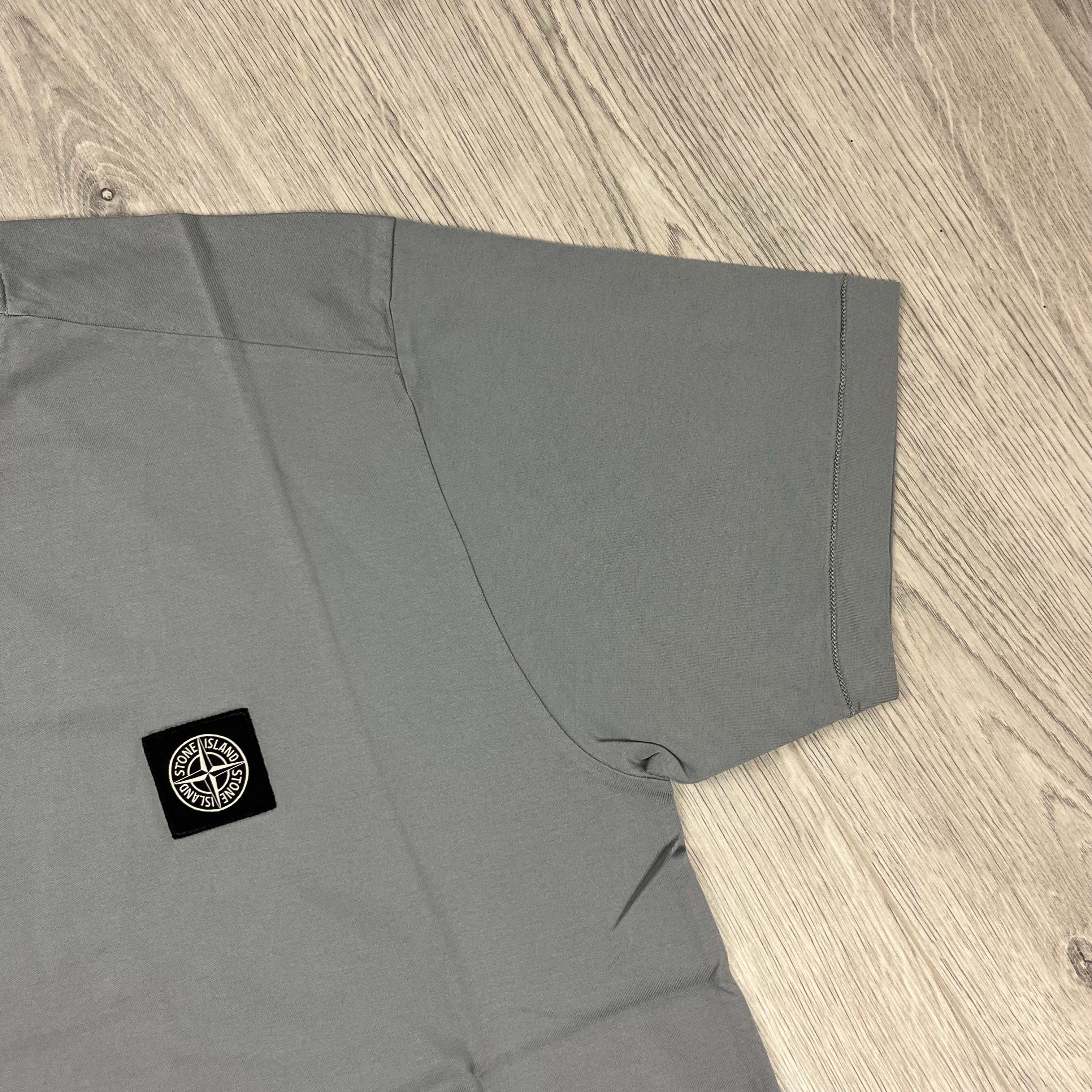 Stone Island Patch T-Shirt - Grey