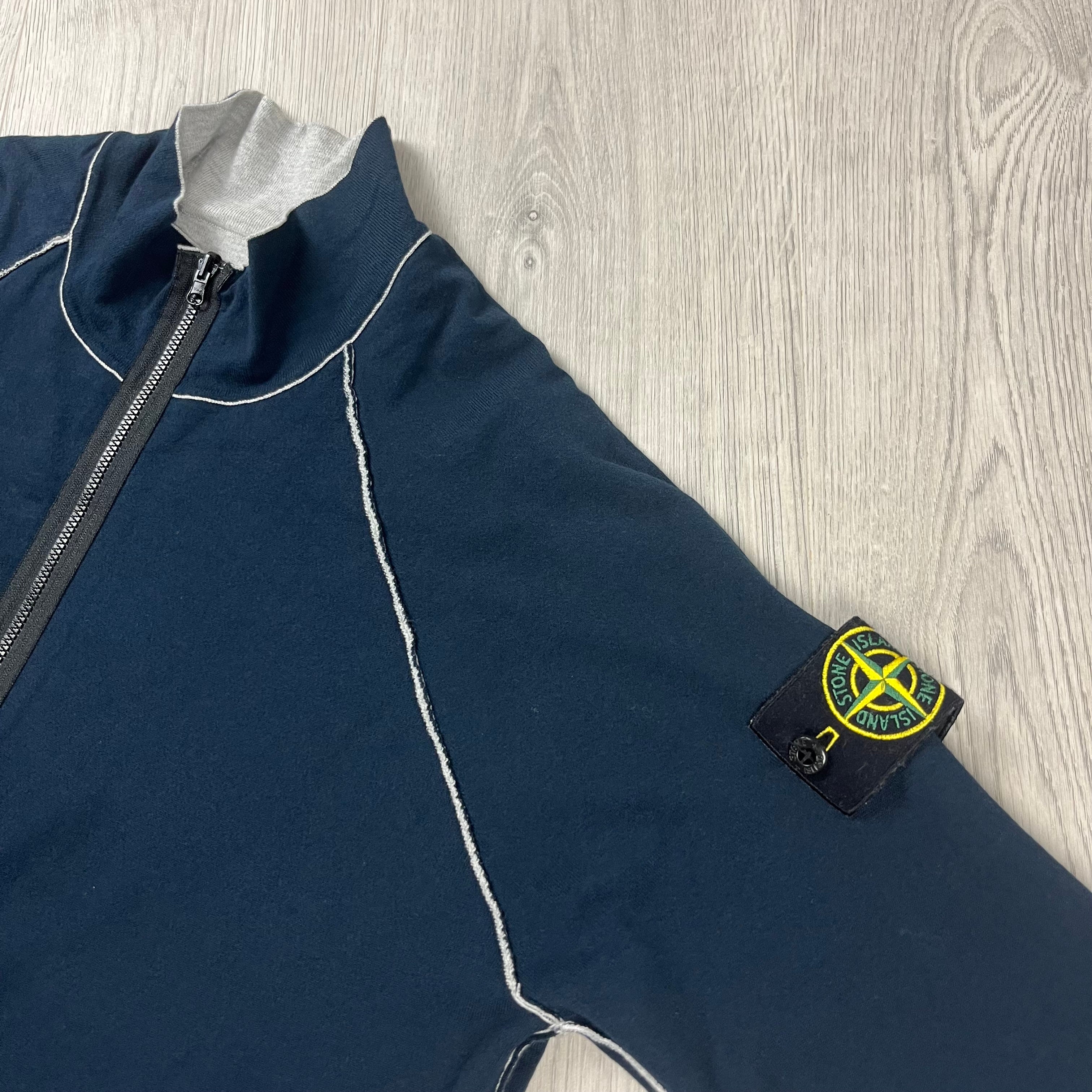 Stone Island Reversible Fleece - Grey/Navy