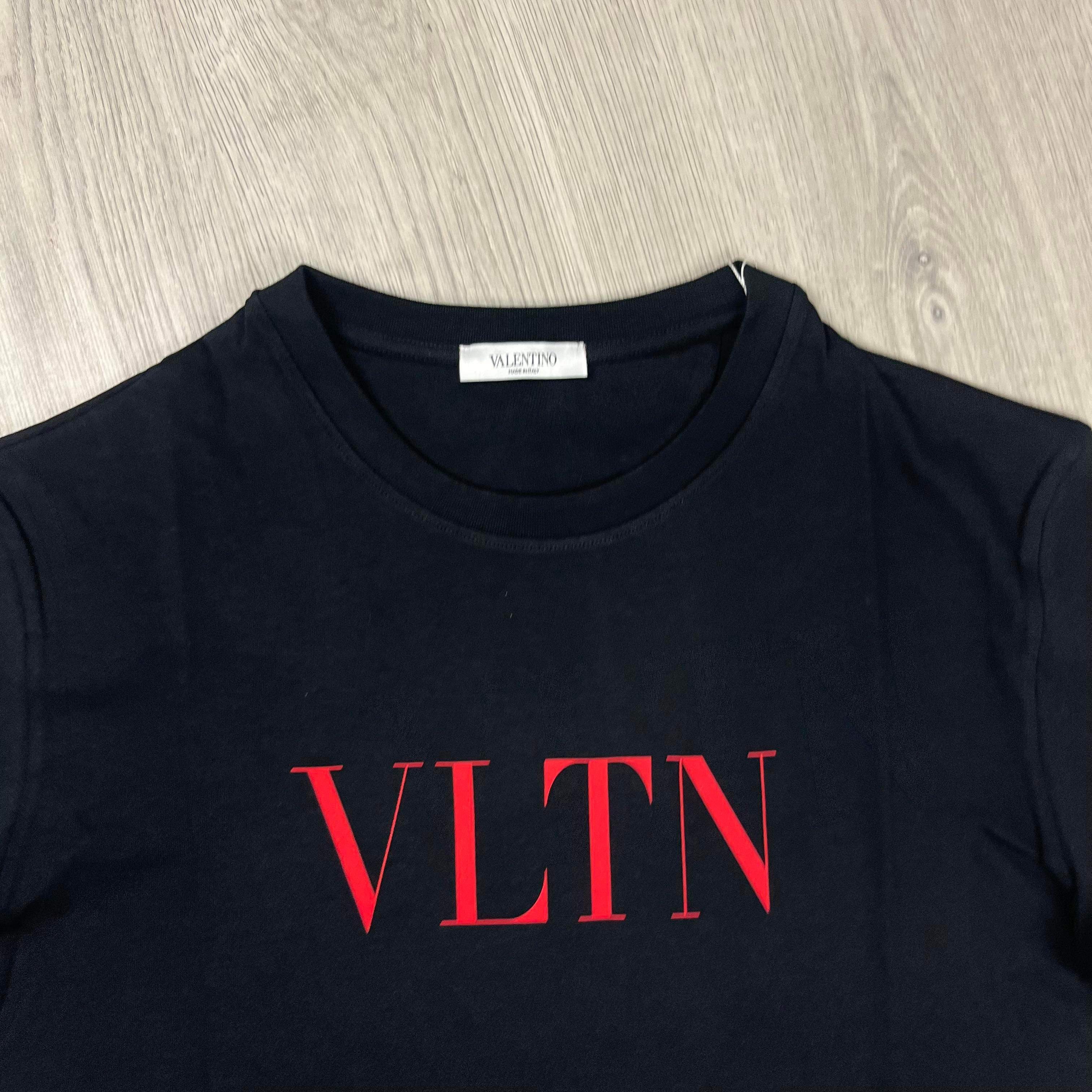 Valentino Logo T-Shirt - Black