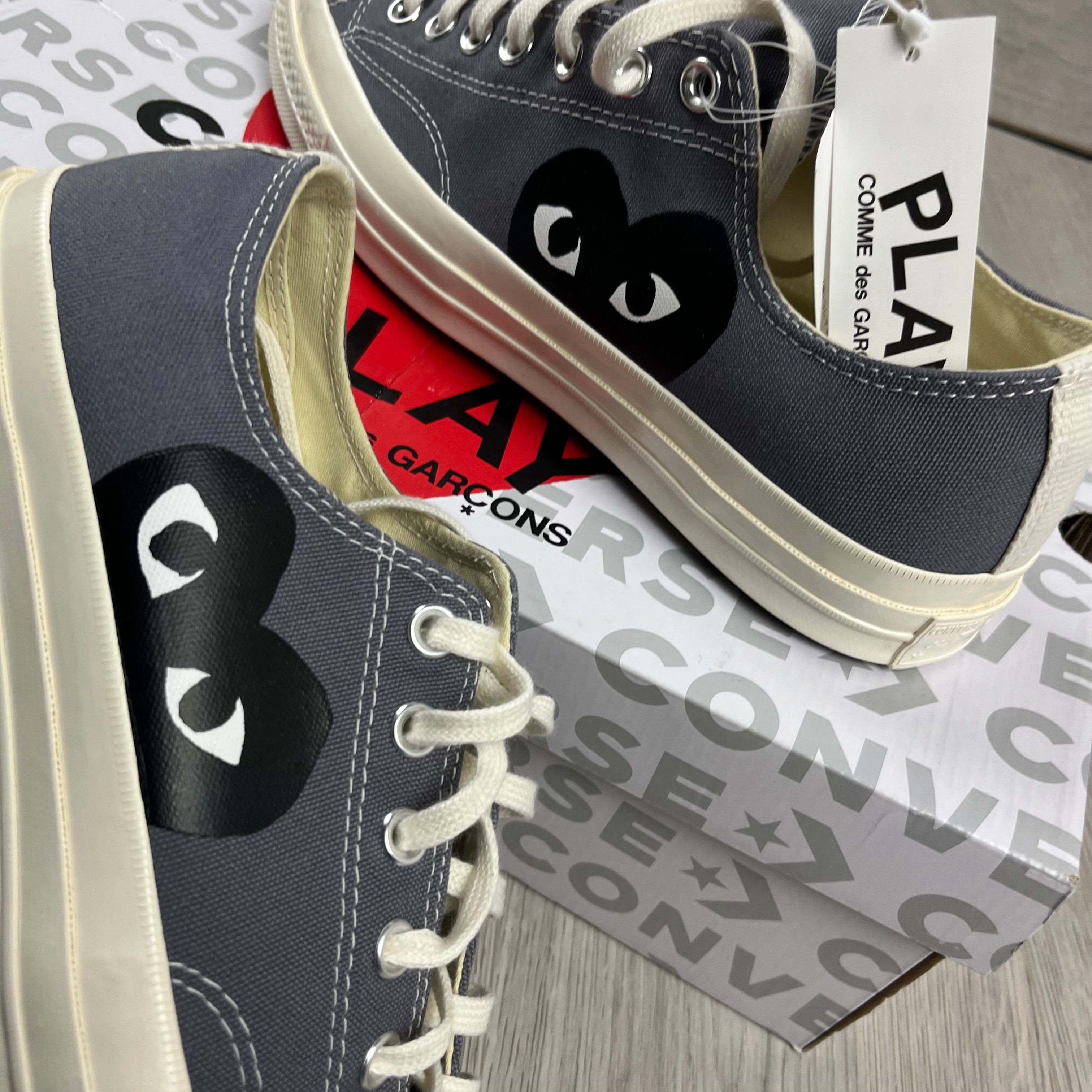 Comme des Garçons Converse Sneakers - Grey