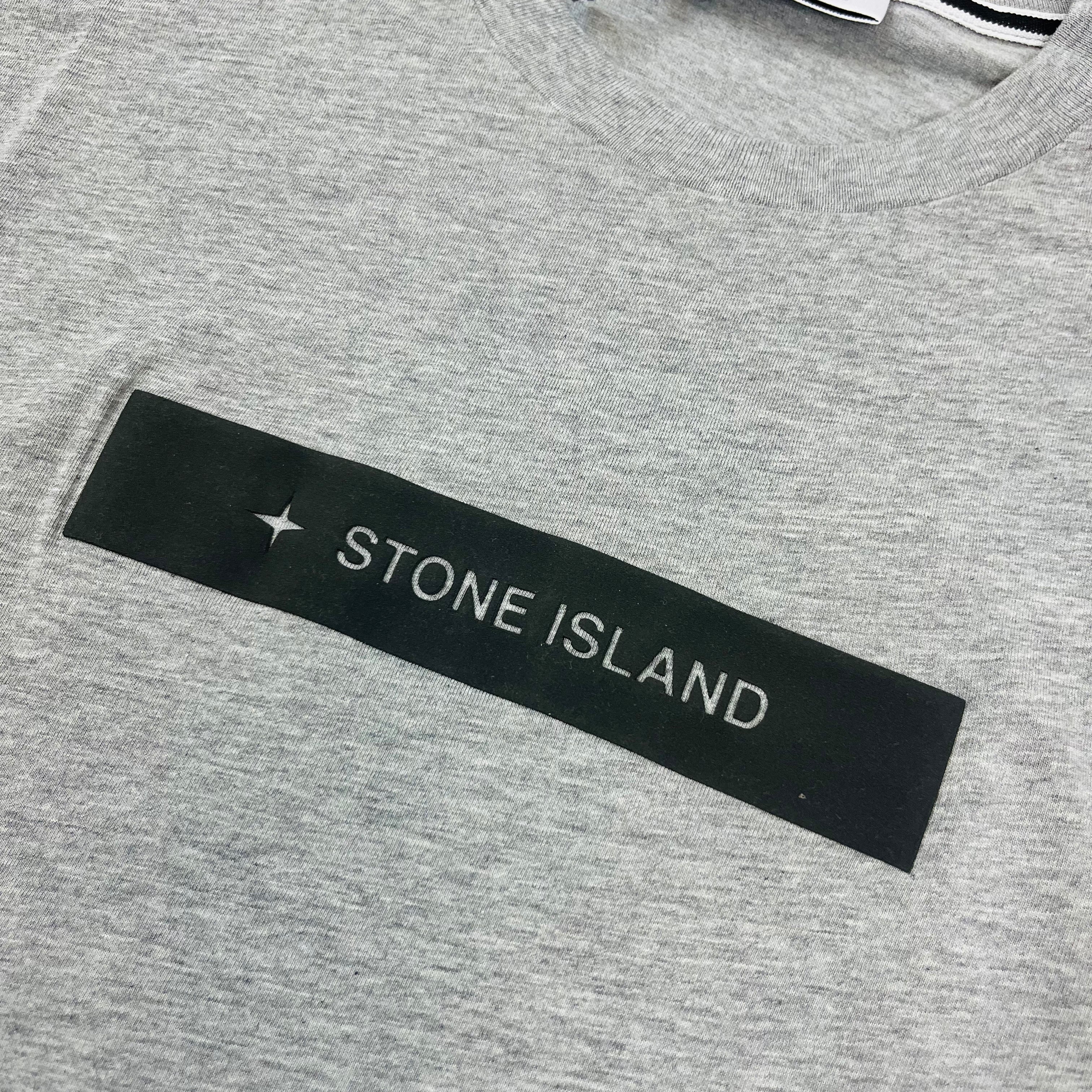 Stone Island Printed T-Shirt - Grey