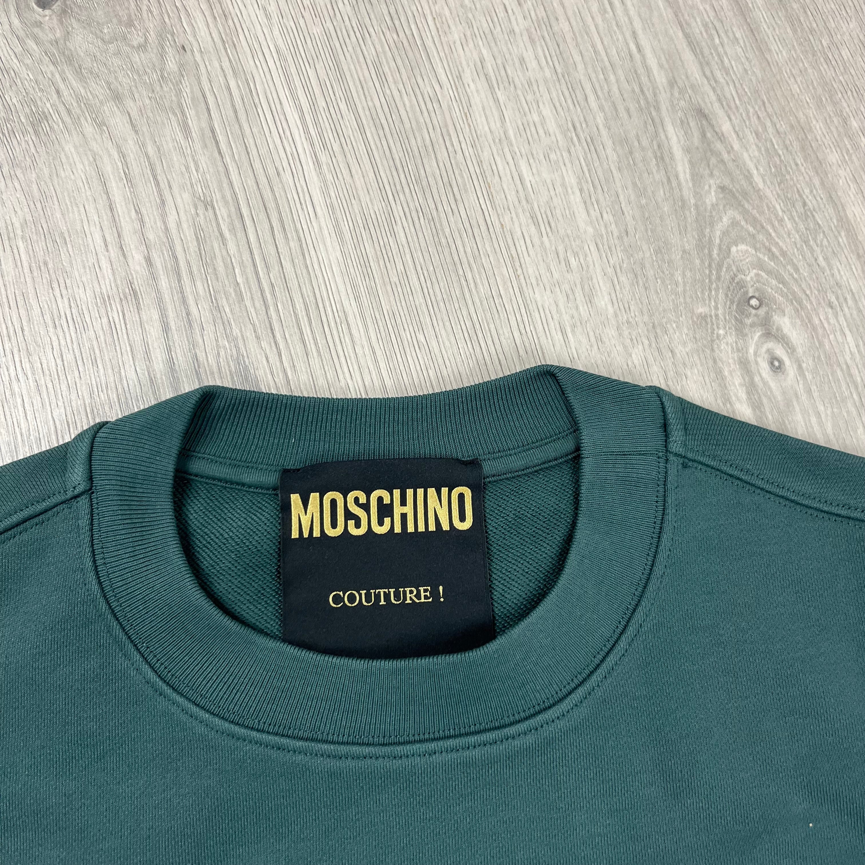 Moschino Printed Sweatshirt - Khaki