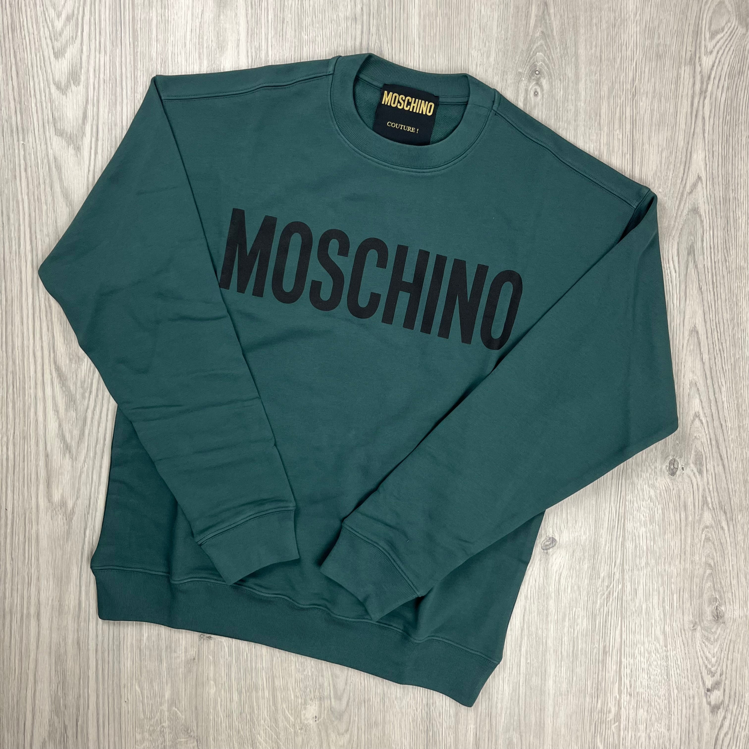 Moschino Printed Sweatshirt - Khaki