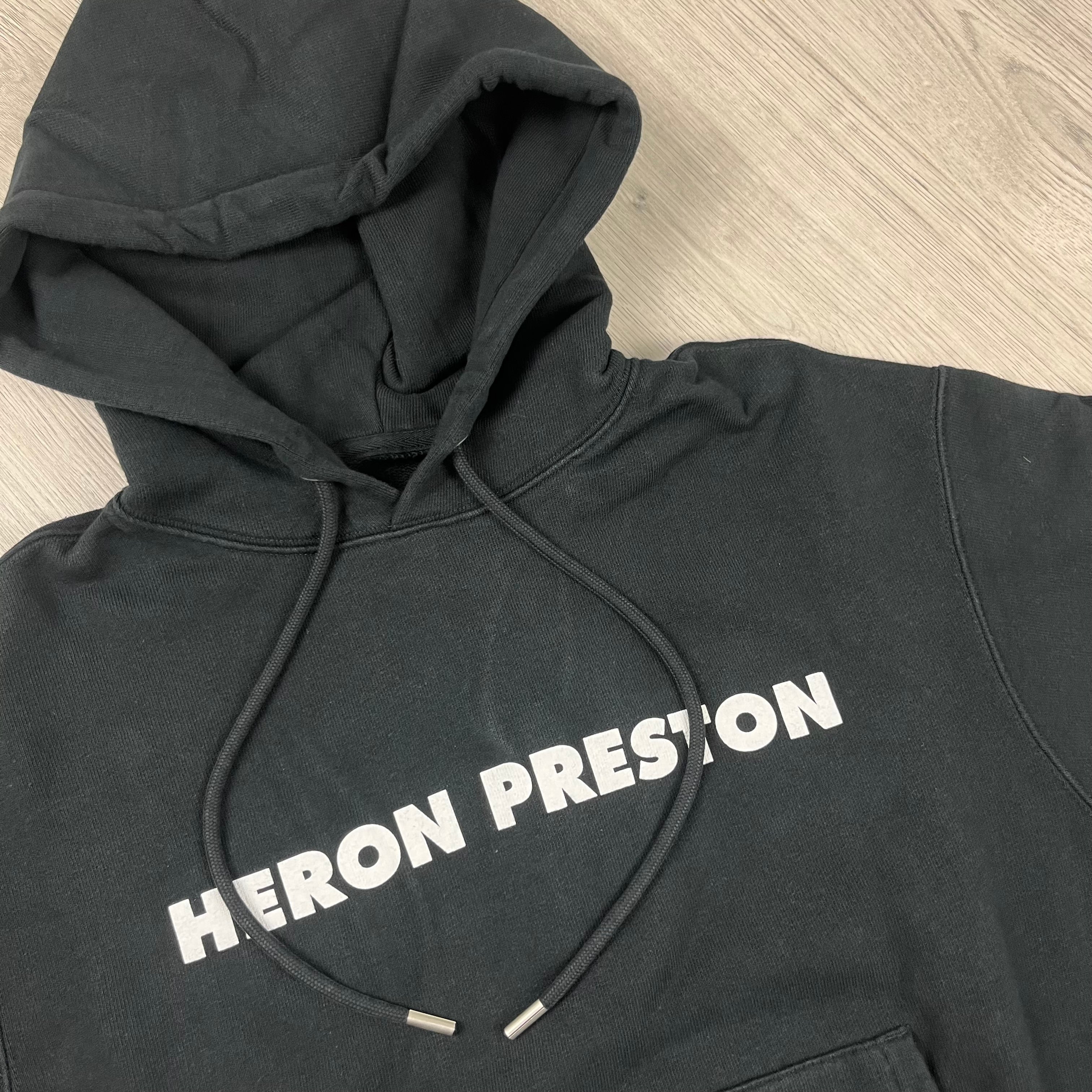 Heron Preston Graphic Hoodie - Black